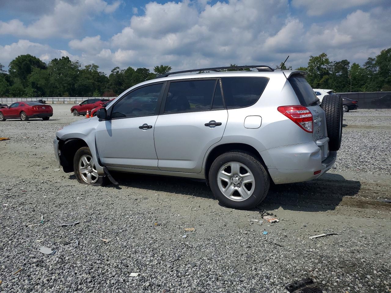 2010 Toyota Rav4 Base Silver vin: JTMZF4DV7AD023854