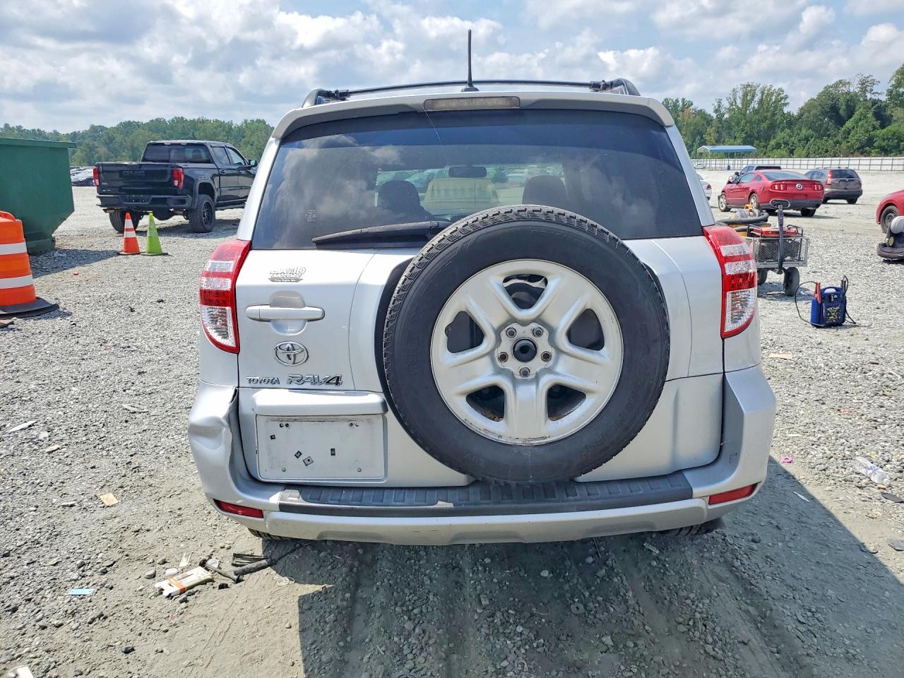 2010 Toyota Rav4 Base Silver vin: JTMZF4DV7AD023854