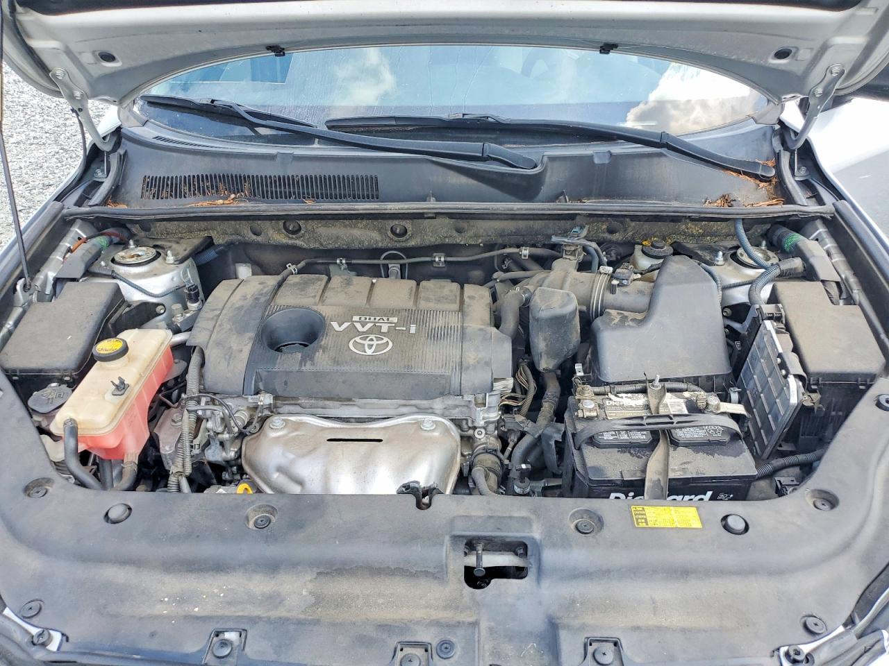2010 Toyota Rav4 Base Silver vin: JTMZF4DV7AD023854