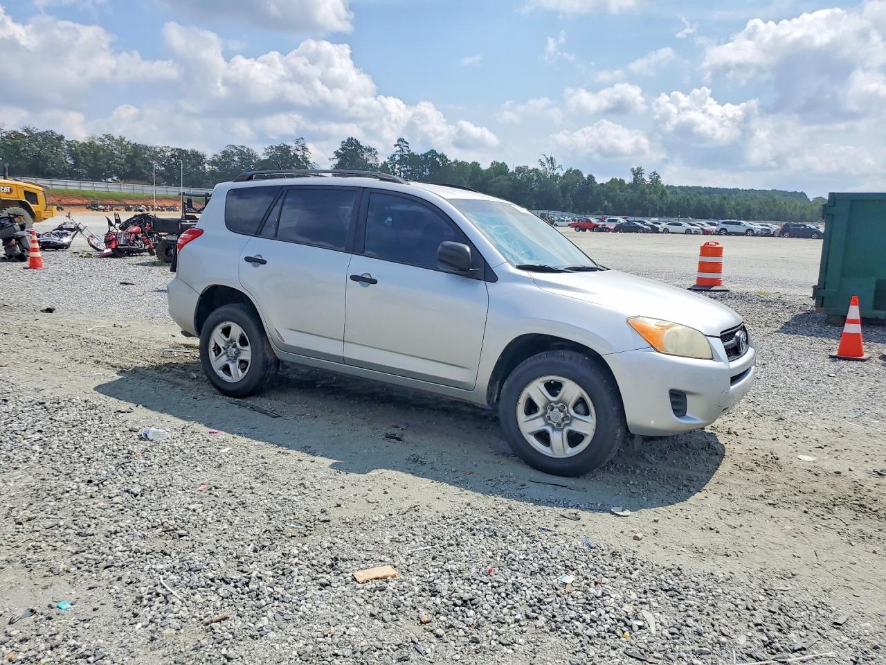 2010 Toyota Rav4 Base Silver vin: JTMZF4DV7AD023854