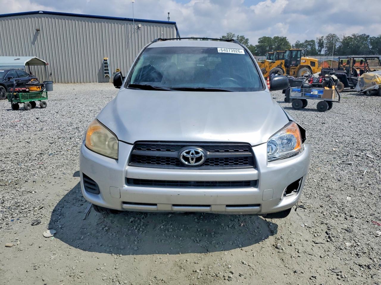 2010 Toyota Rav4 Base Silver vin: JTMZF4DV7AD023854