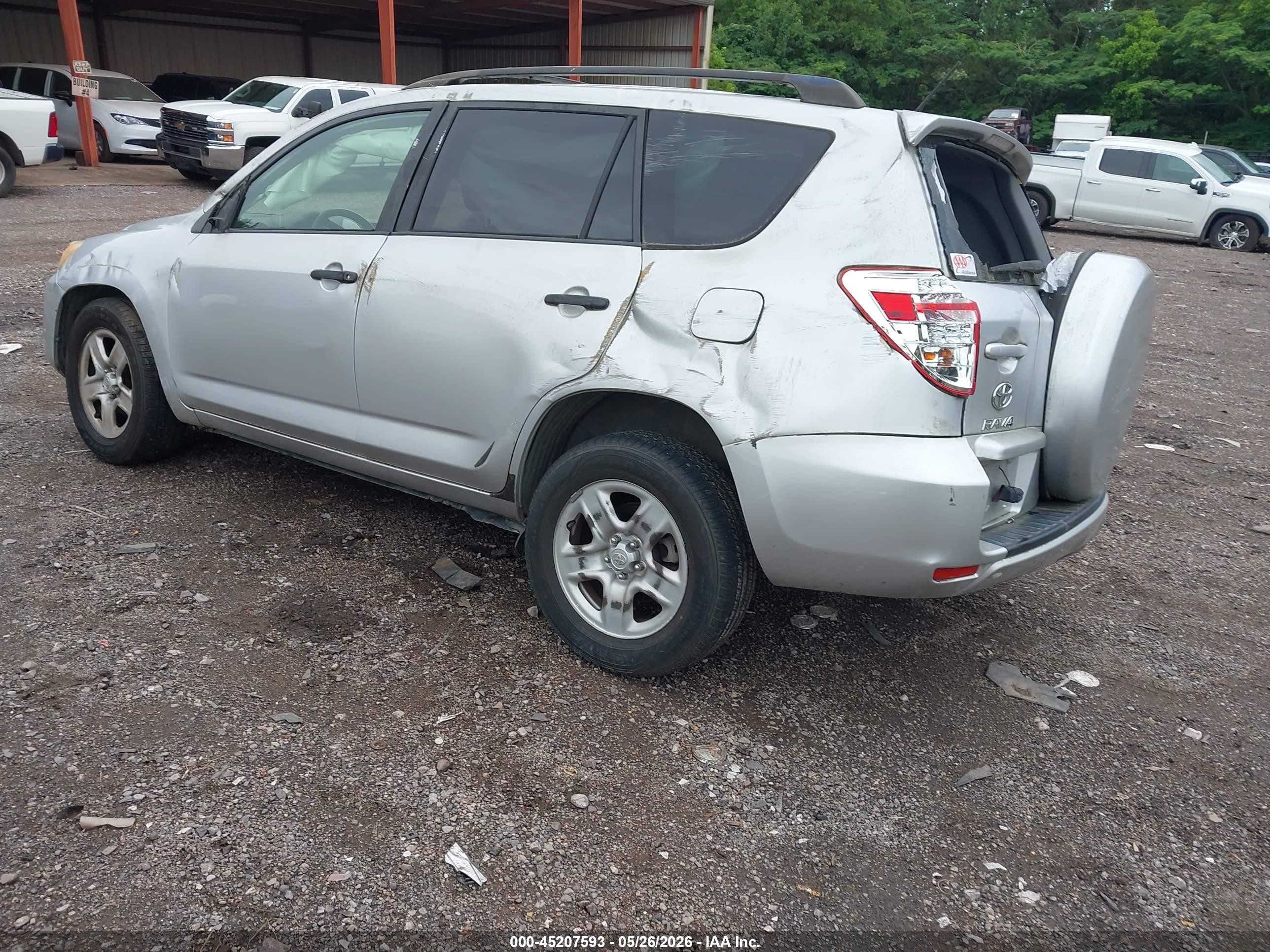 2011 Toyota Rav4   Silver vin: JTMZF4DV7B5036065