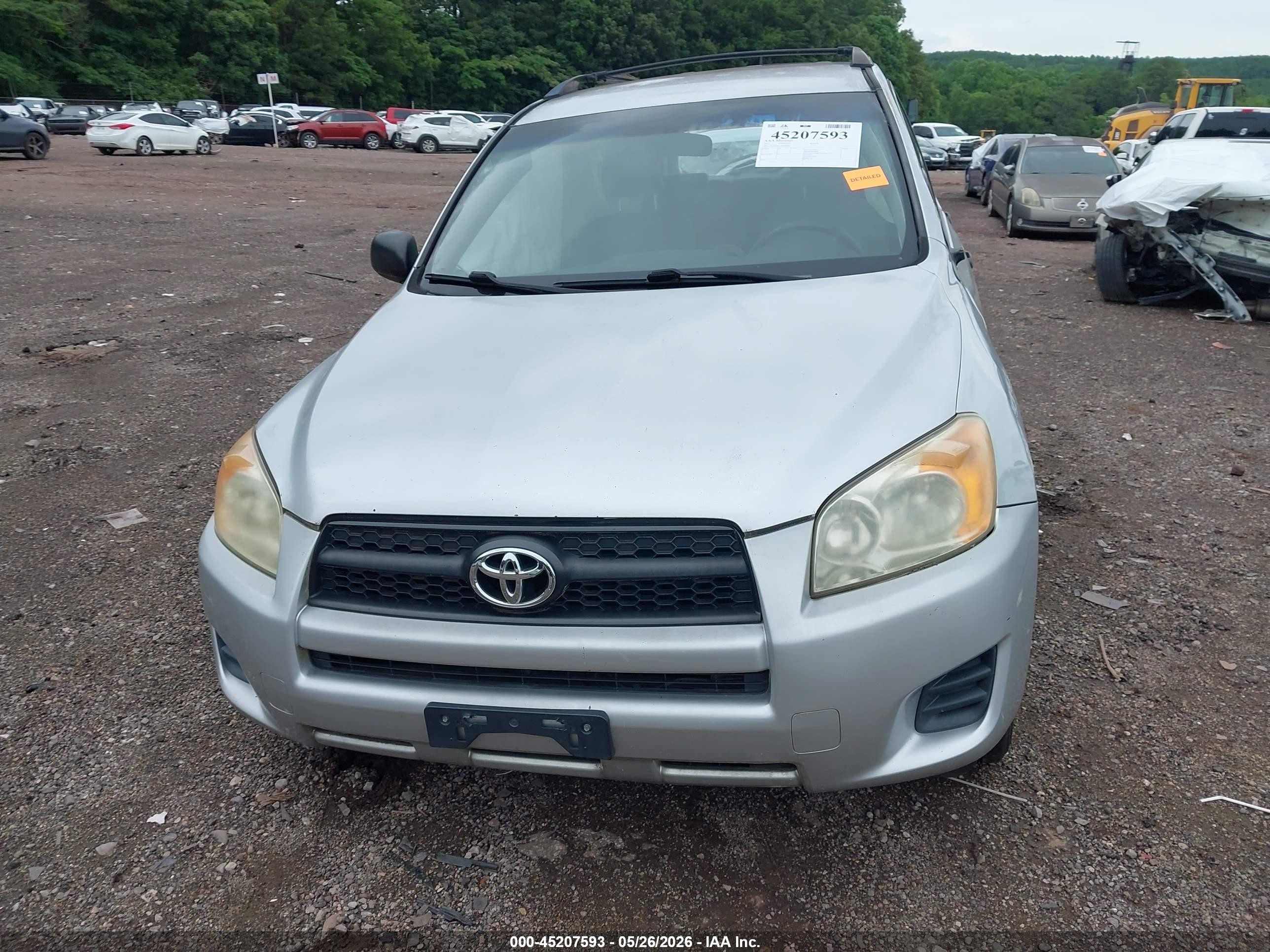 2011 Toyota Rav4   Silver vin: JTMZF4DV7B5036065