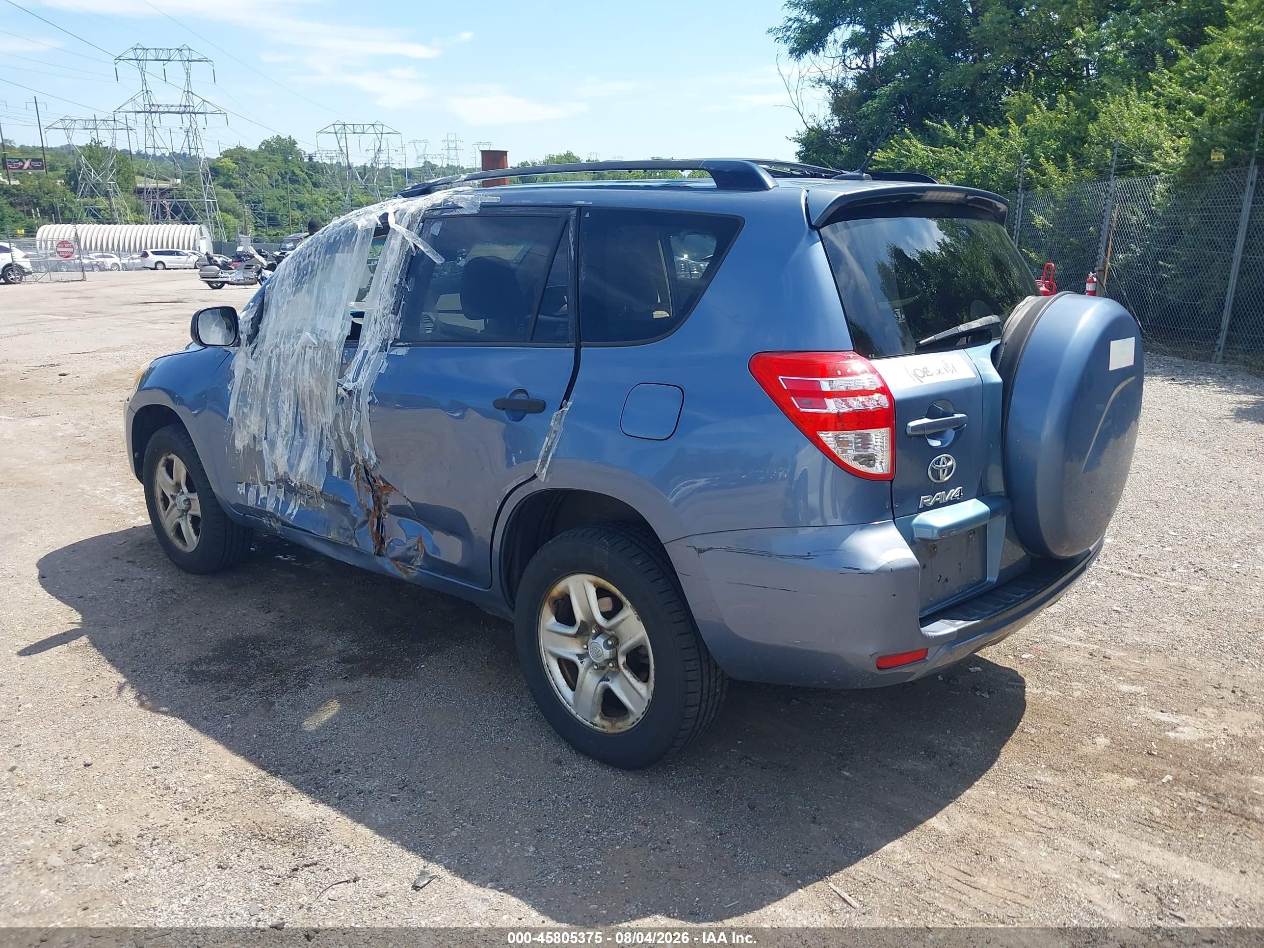 2012 Toyota Rav4   Blue vin: JTMZF4DV7CD032637