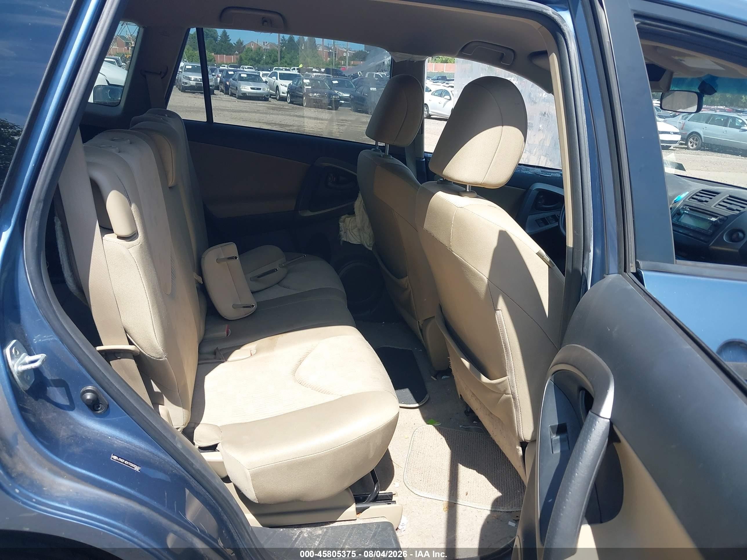 2012 Toyota Rav4   Blue vin: JTMZF4DV7CD032637