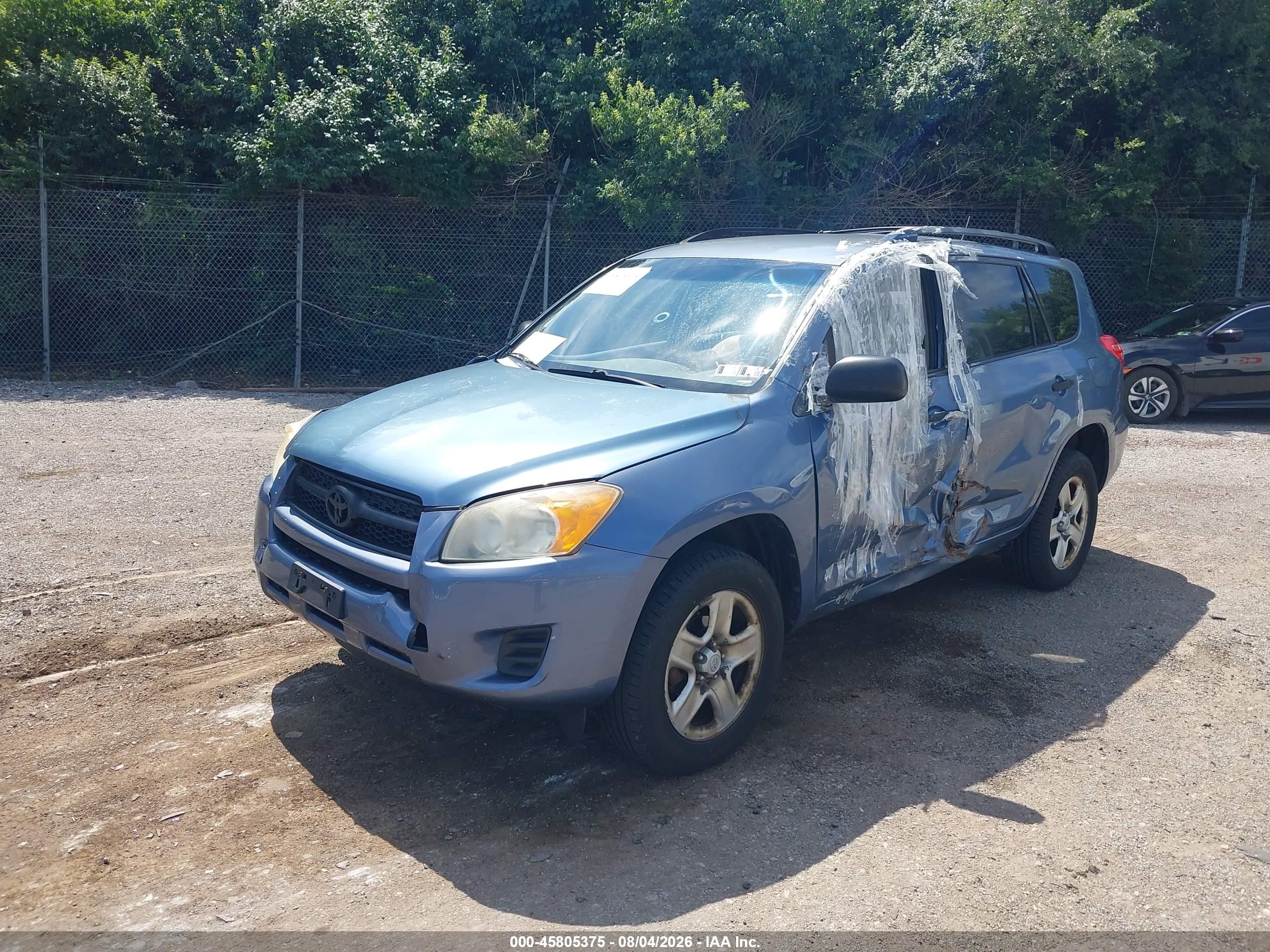 2012 Toyota Rav4   Blue vin: JTMZF4DV7CD032637