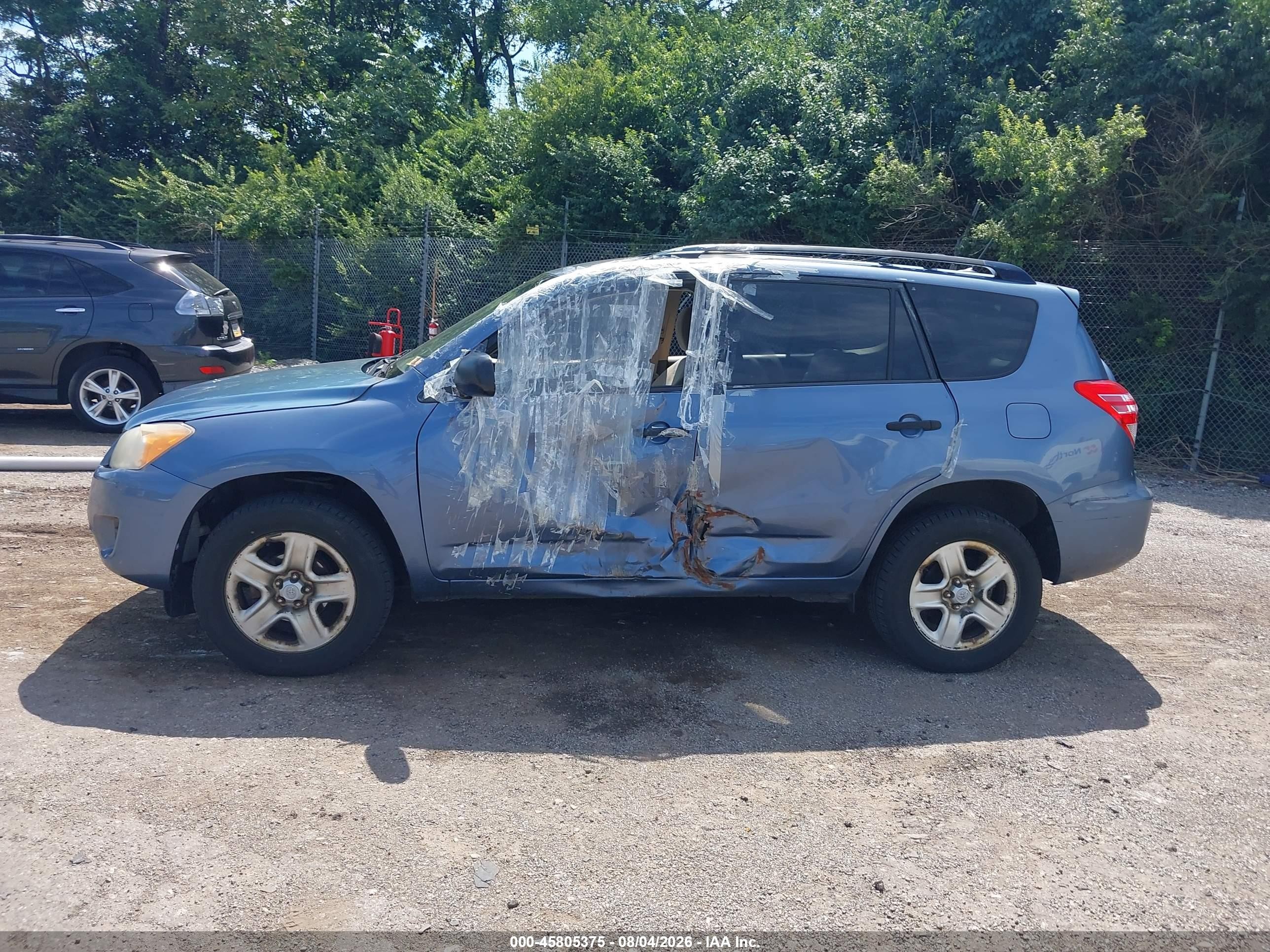 2012 Toyota Rav4   Blue vin: JTMZF4DV7CD032637