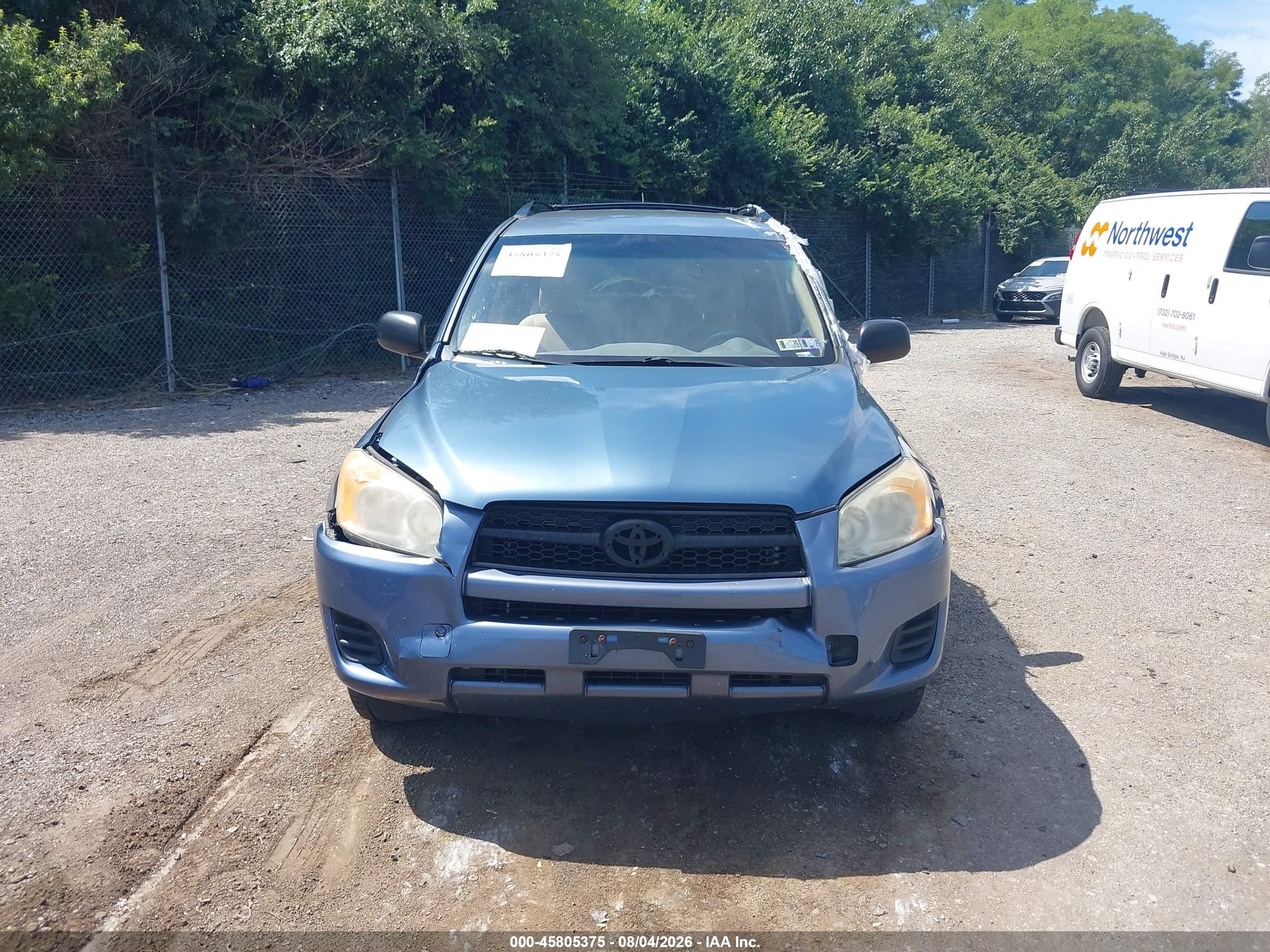 2012 Toyota Rav4   Blue vin: JTMZF4DV7CD032637
