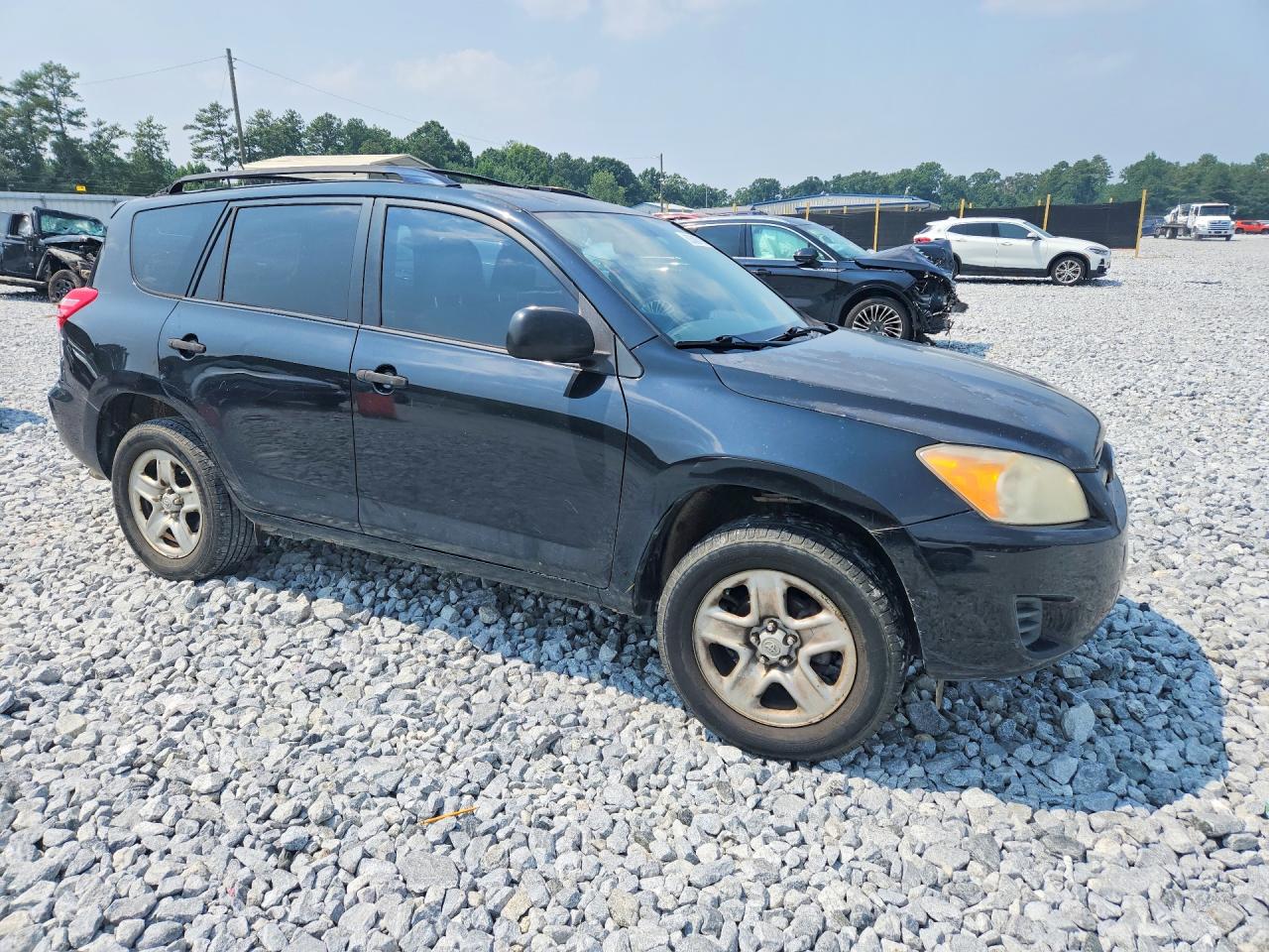 2010 Toyota Rav4 Base Black vin: JTMZF4DV8A5014459