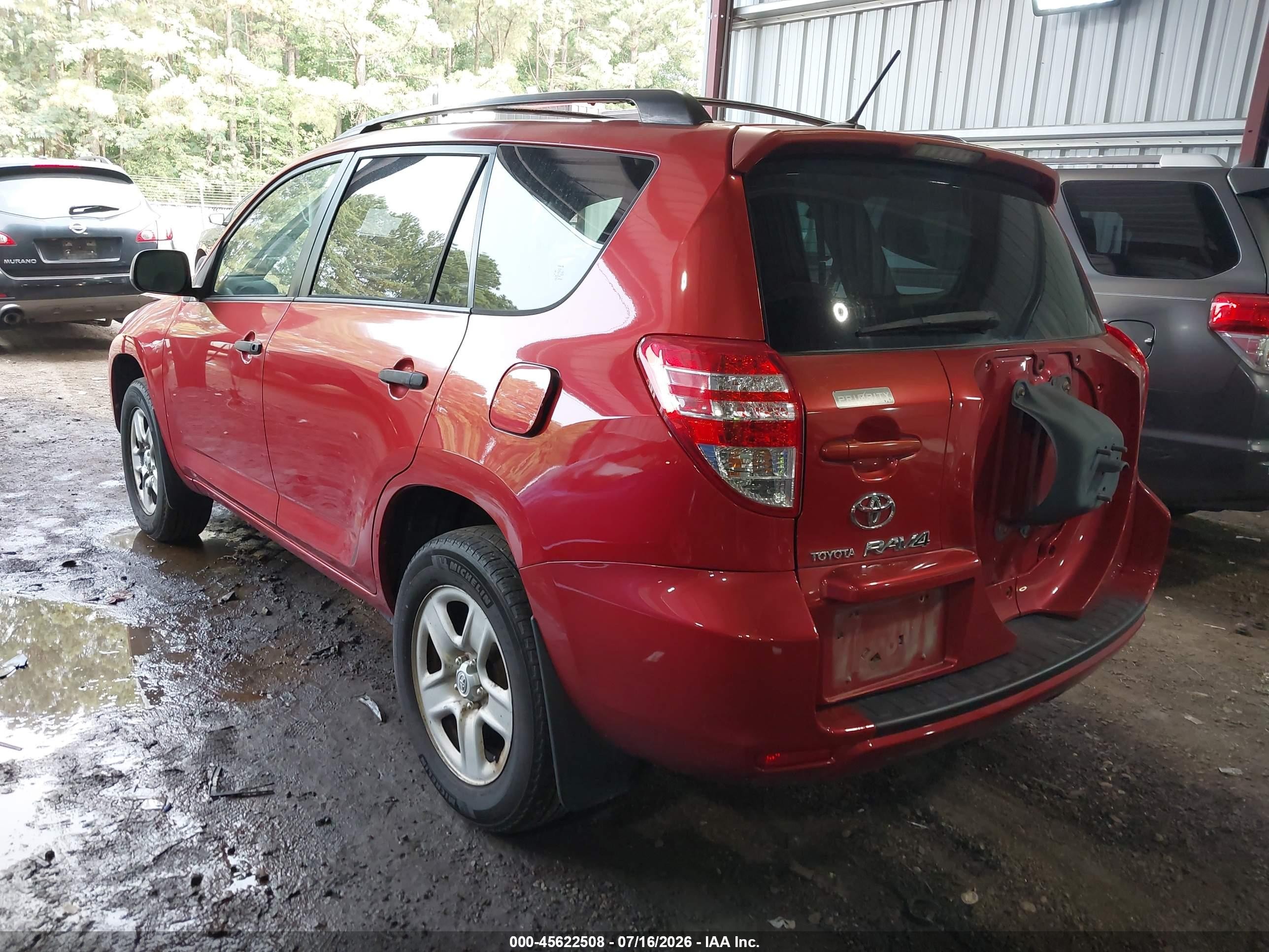 2010 Toyota Rav4   Red vin: JTMZF4DV8A5019774