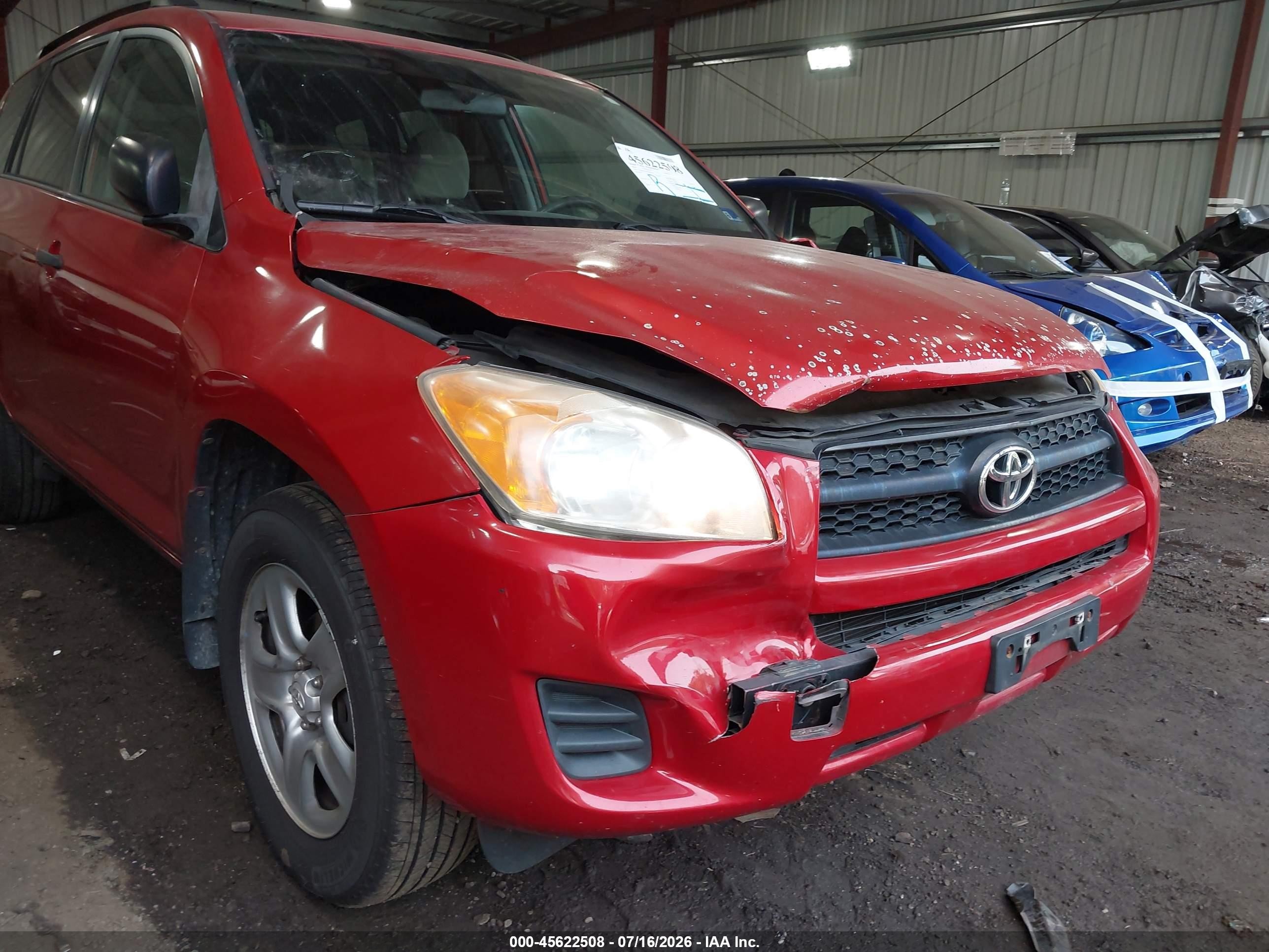 2010 Toyota Rav4   Red vin: JTMZF4DV8A5019774