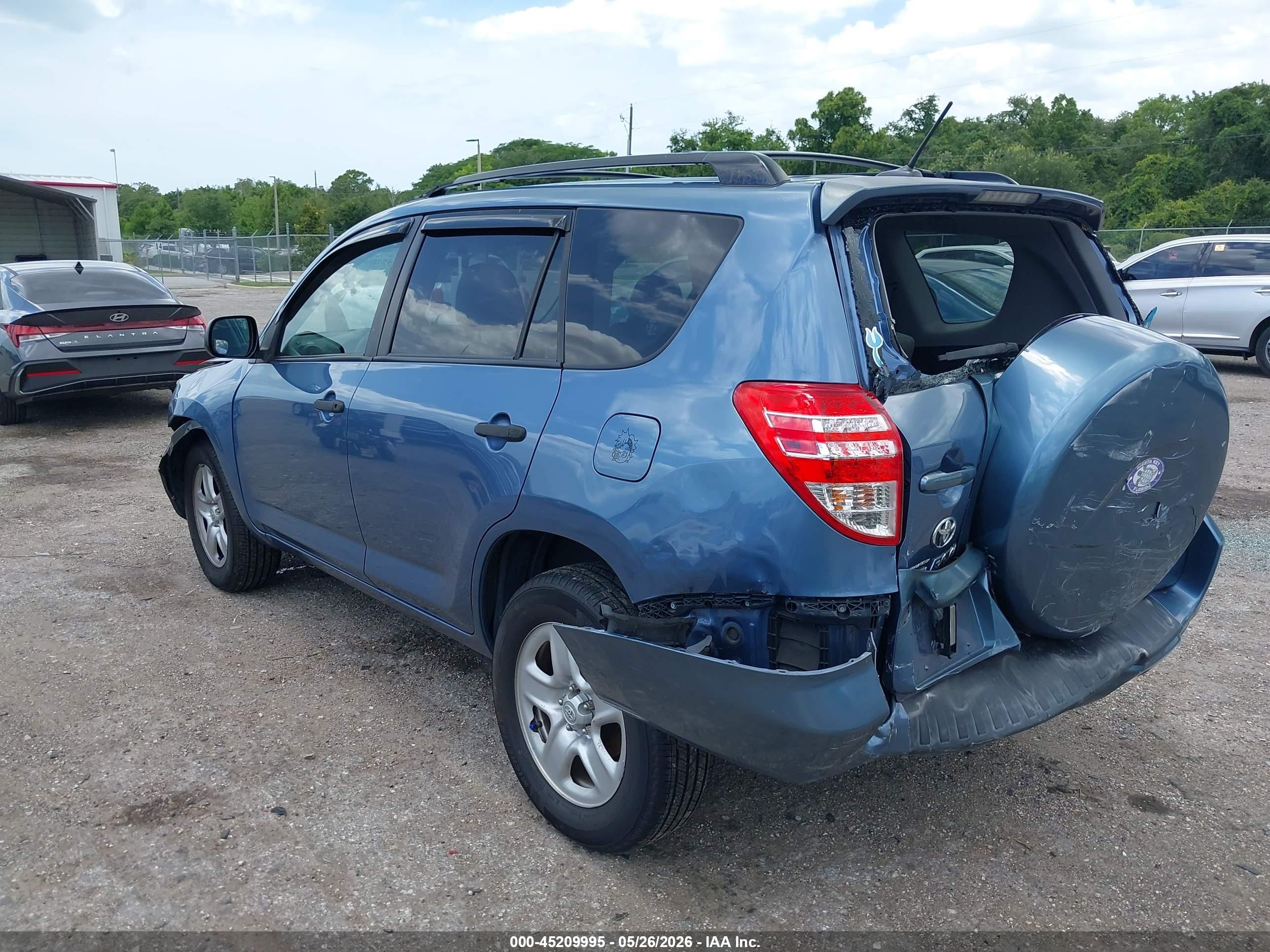 2010 Toyota Rav4   Синий vin: JTMZF4DV8A5020276