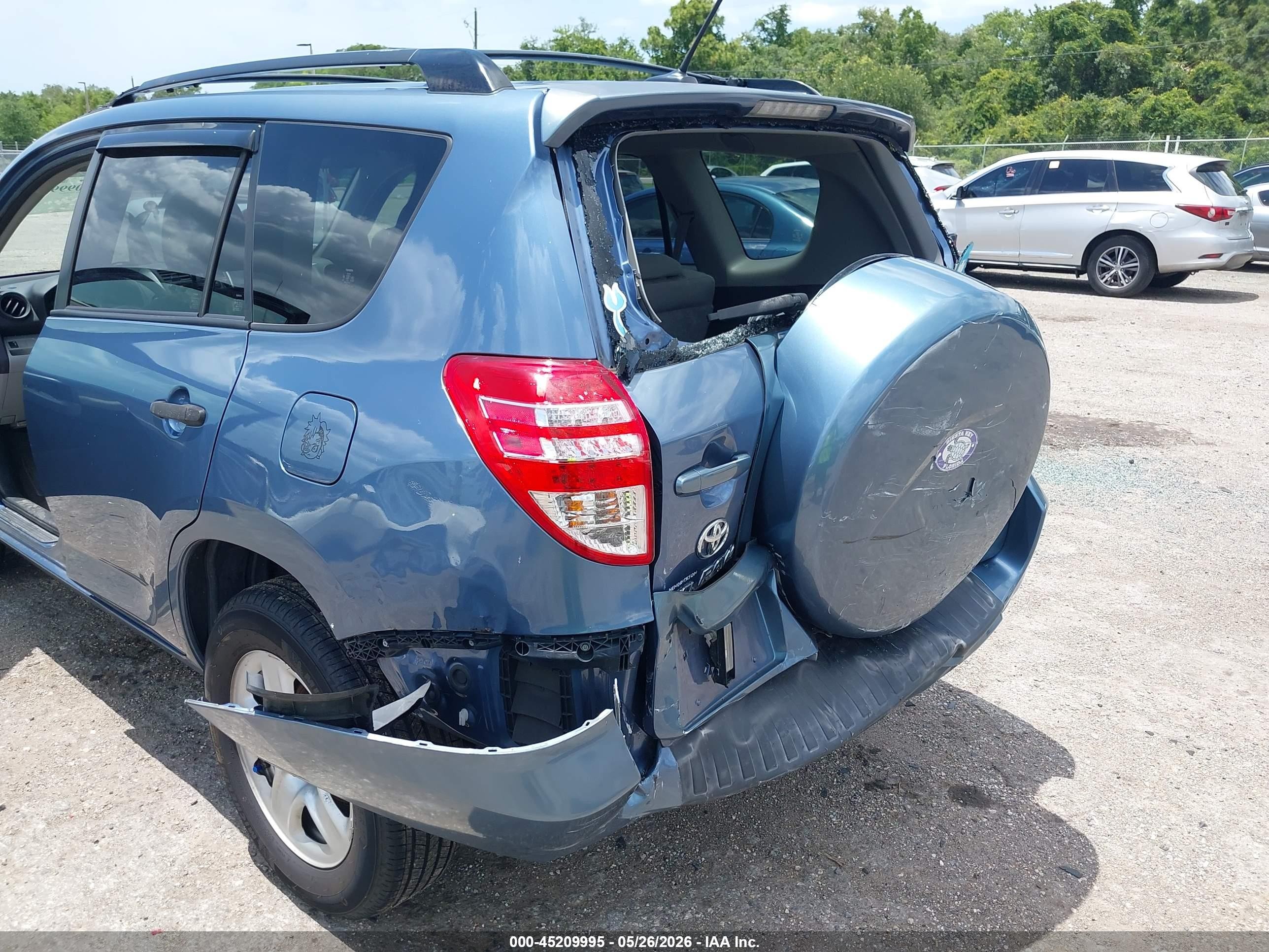 2010 Toyota Rav4   Синий vin: JTMZF4DV8A5020276