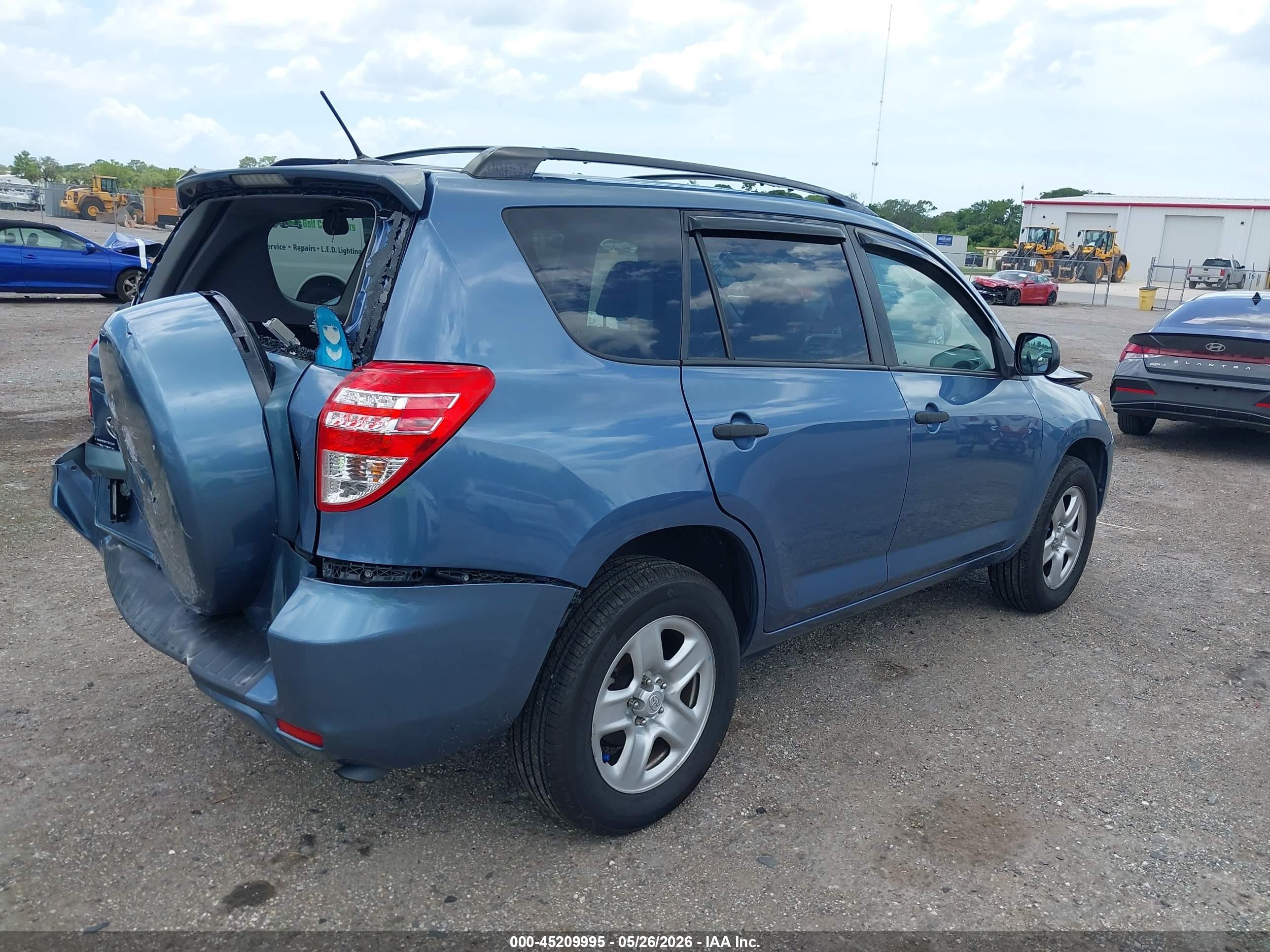 2010 Toyota Rav4   Синий vin: JTMZF4DV8A5020276