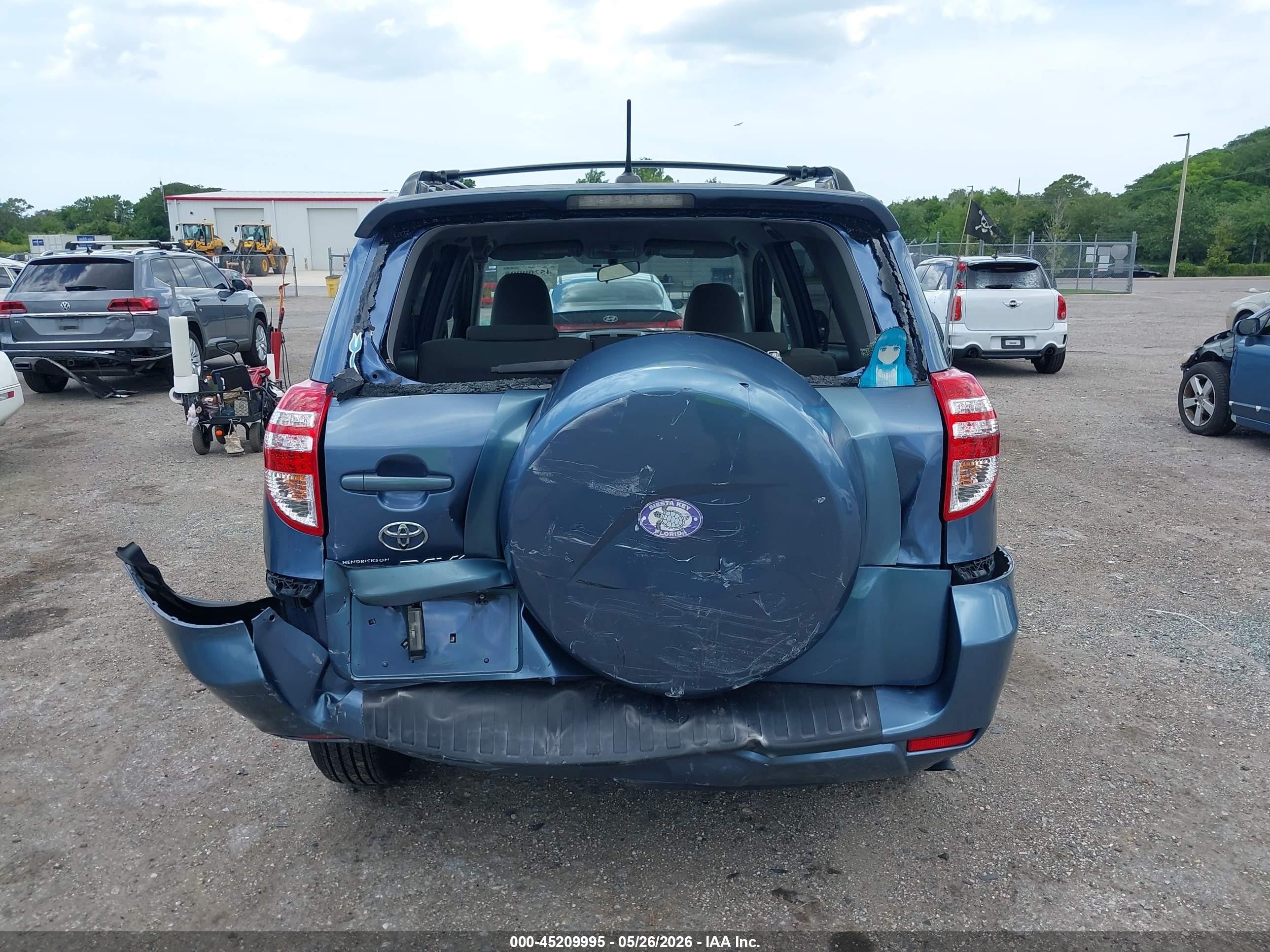 2010 Toyota Rav4   Синий vin: JTMZF4DV8A5020276