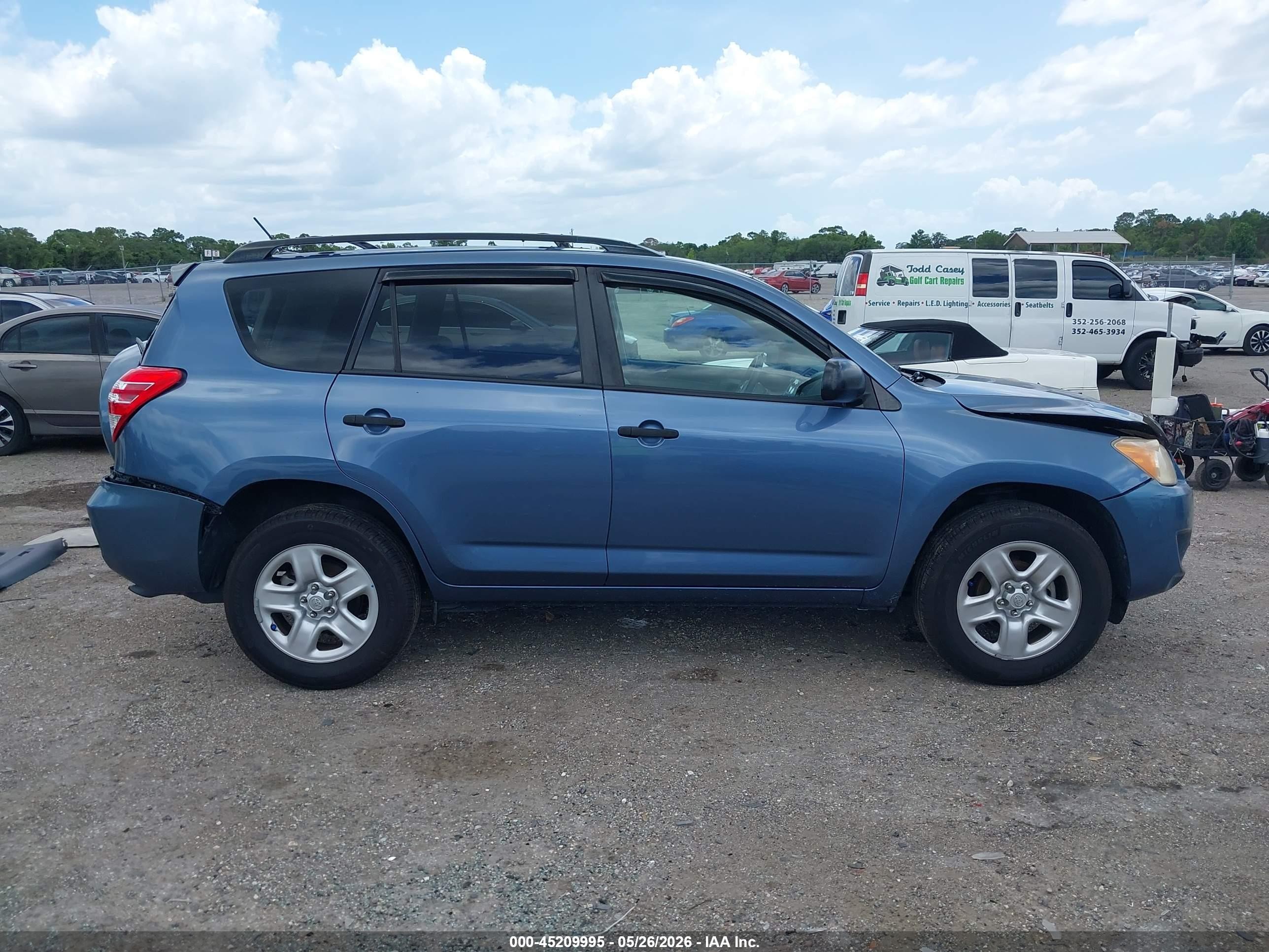 2010 Toyota Rav4   Синий vin: JTMZF4DV8A5020276