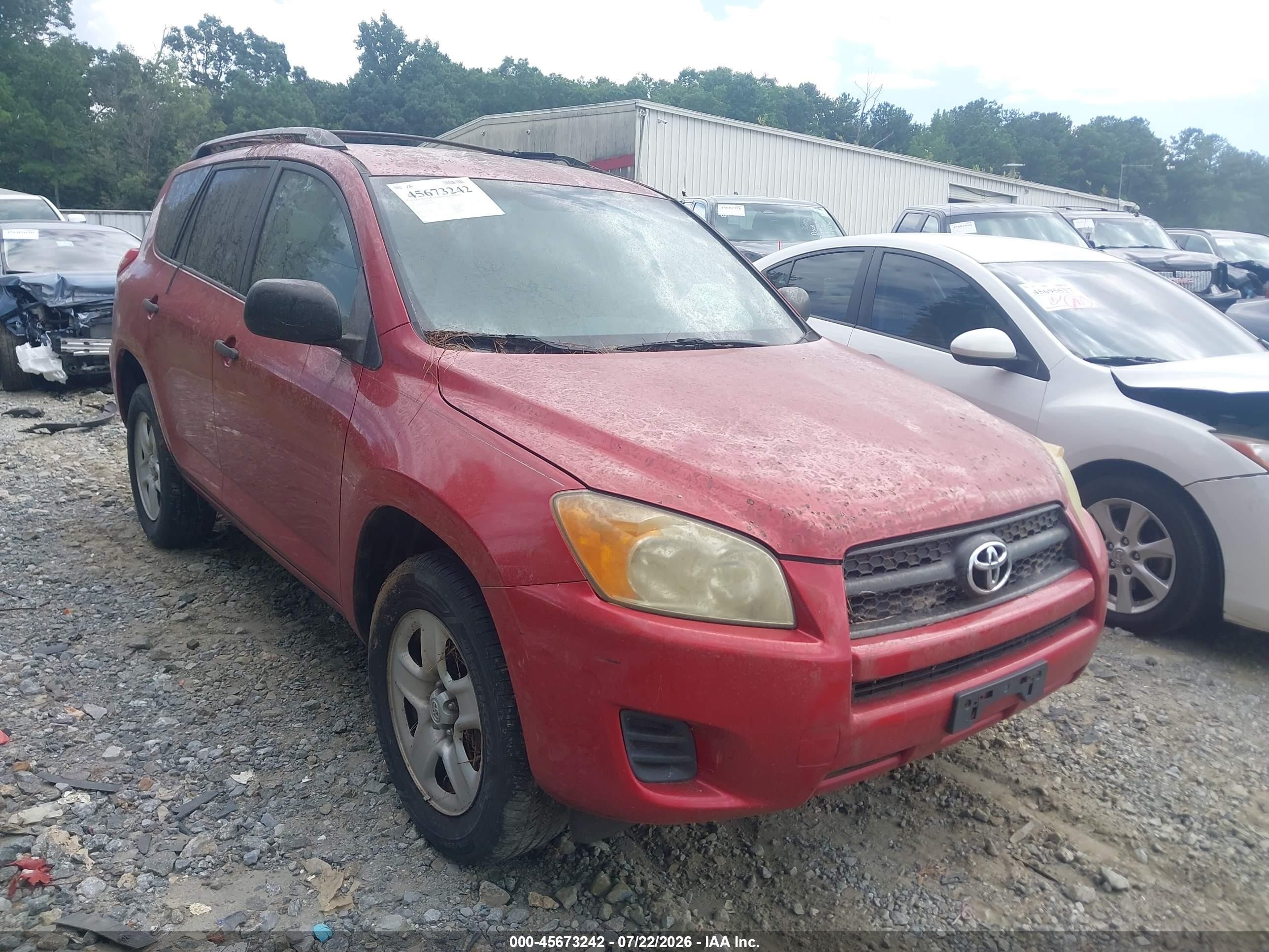 2010 Toyota Rav4   Red vin: JTMZF4DV8A5024084