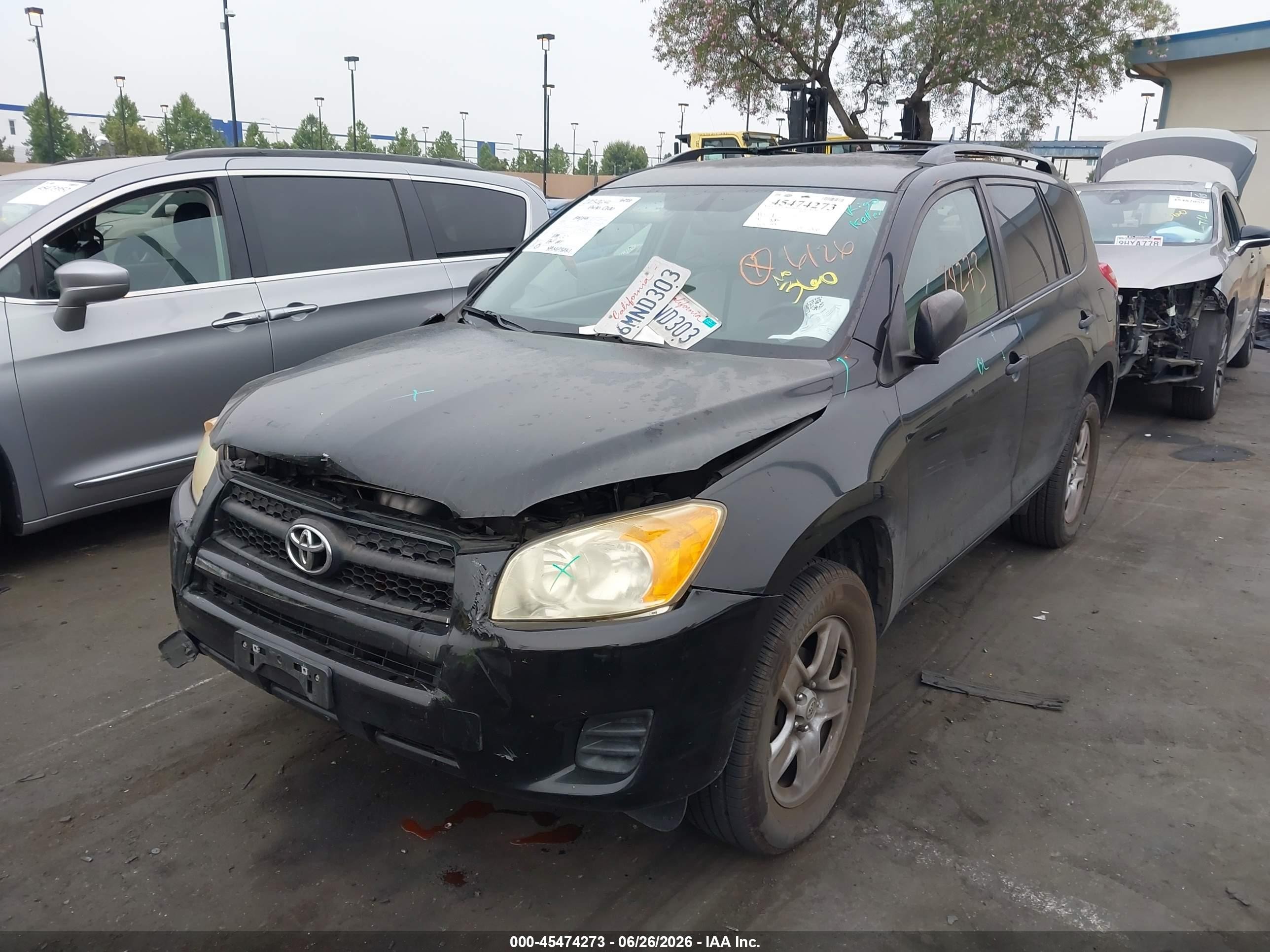 2010 Toyota Rav4   Black vin: JTMZF4DV9A5027690
