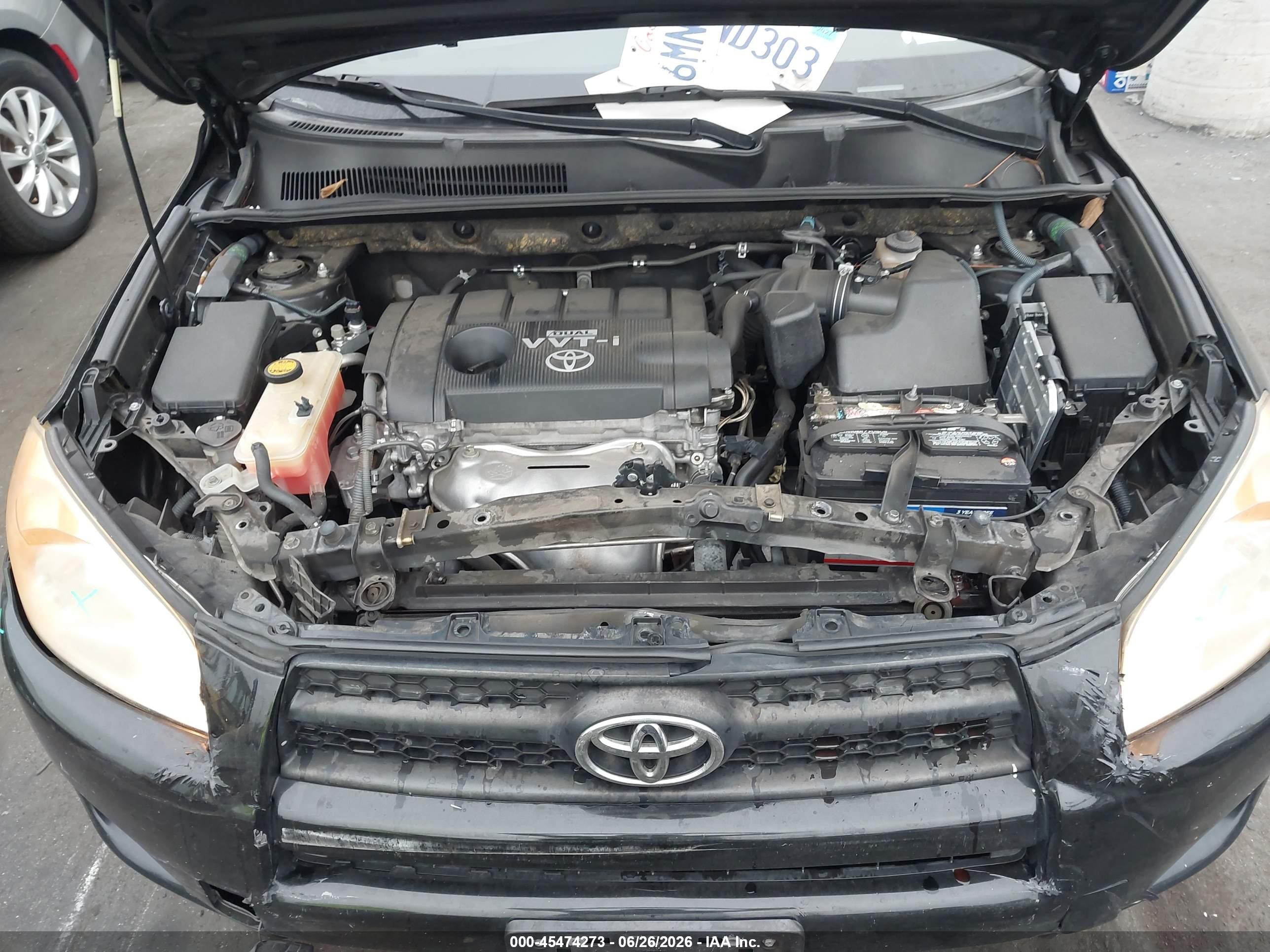 2010 Toyota Rav4   Black vin: JTMZF4DV9A5027690