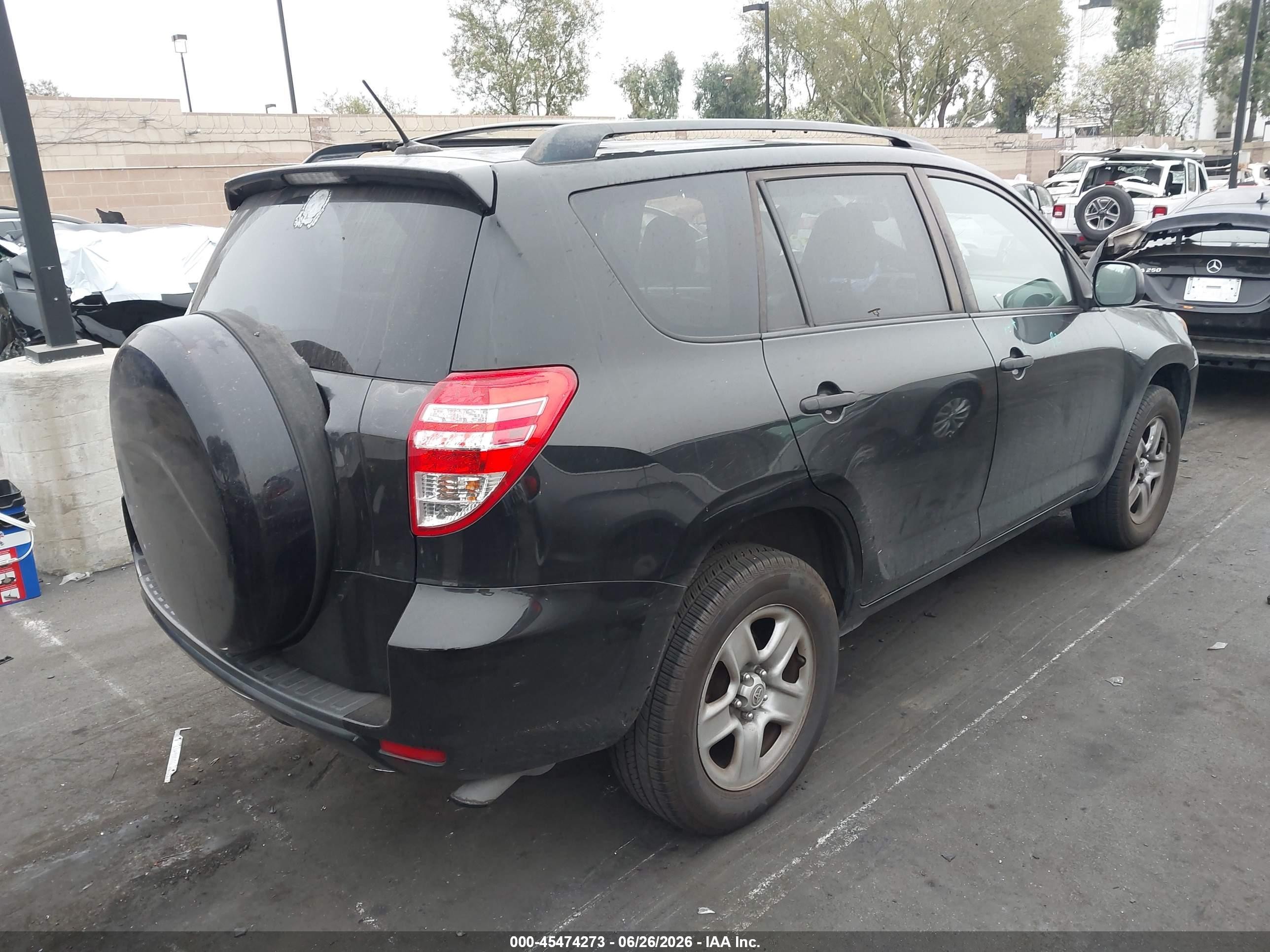 2010 Toyota Rav4   Black vin: JTMZF4DV9A5027690