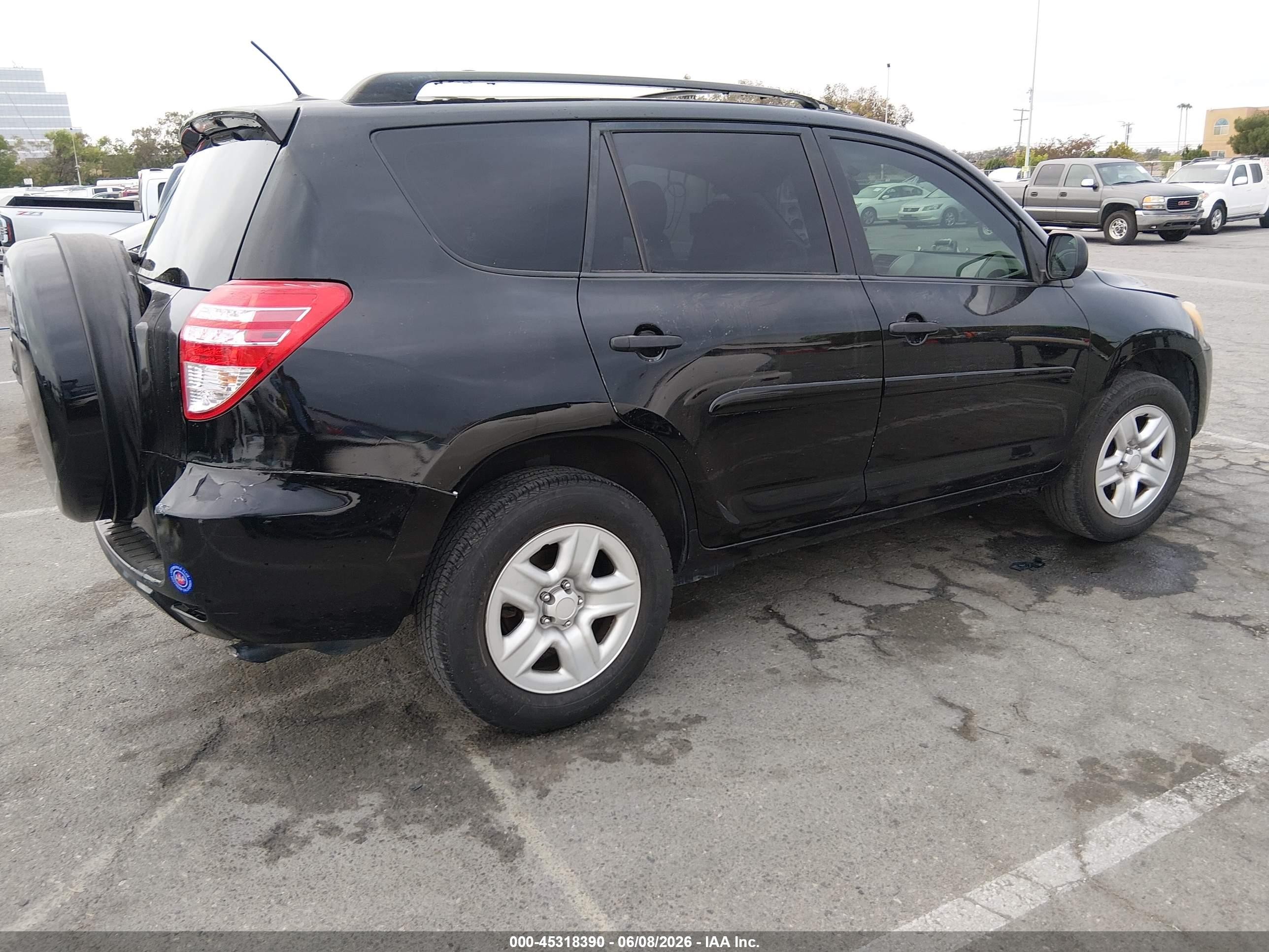 2010 Toyota Rav4   Black vin: JTMZF4DV9AD028408
