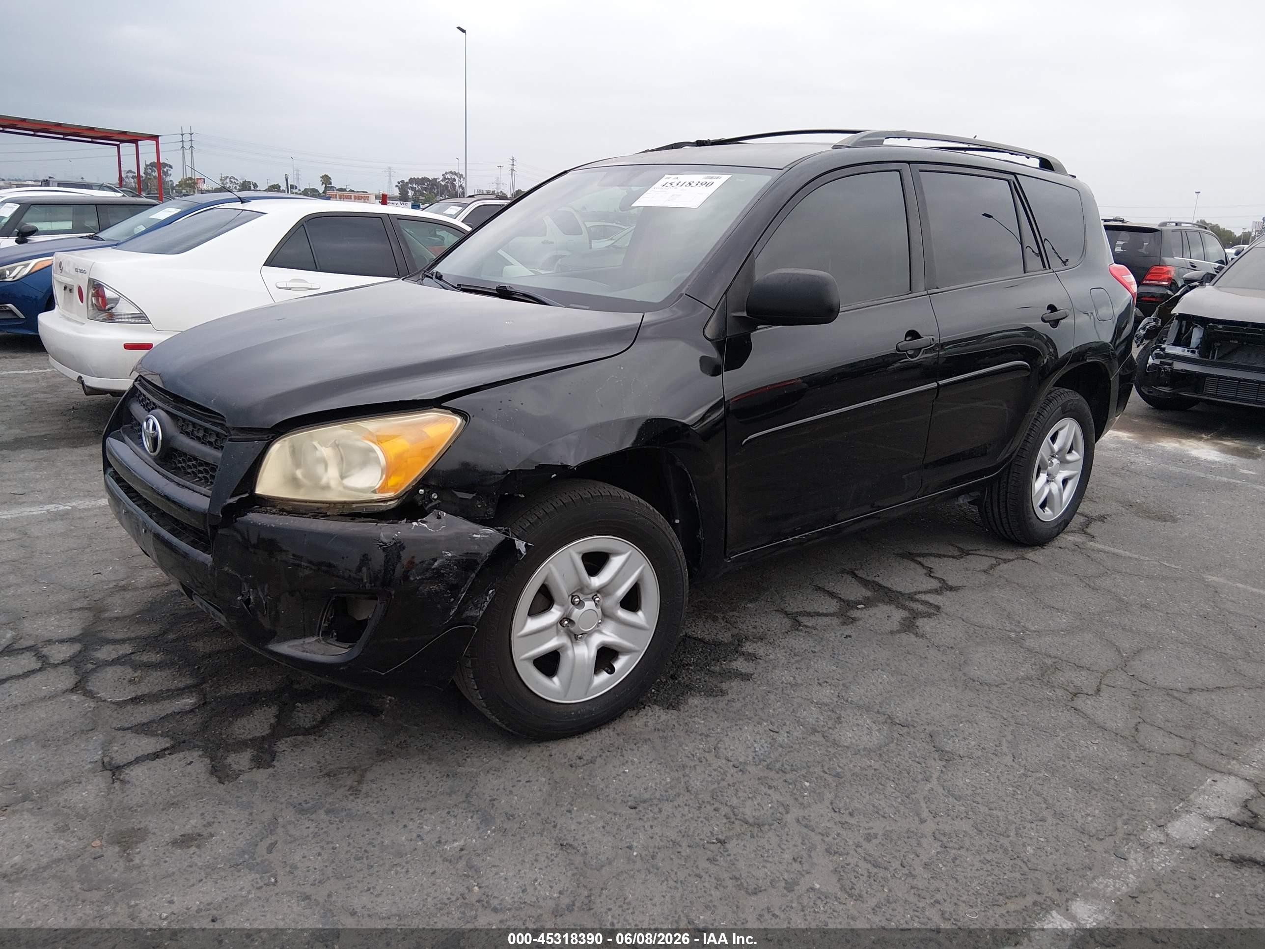 2010 Toyota Rav4   Black vin: JTMZF4DV9AD028408
