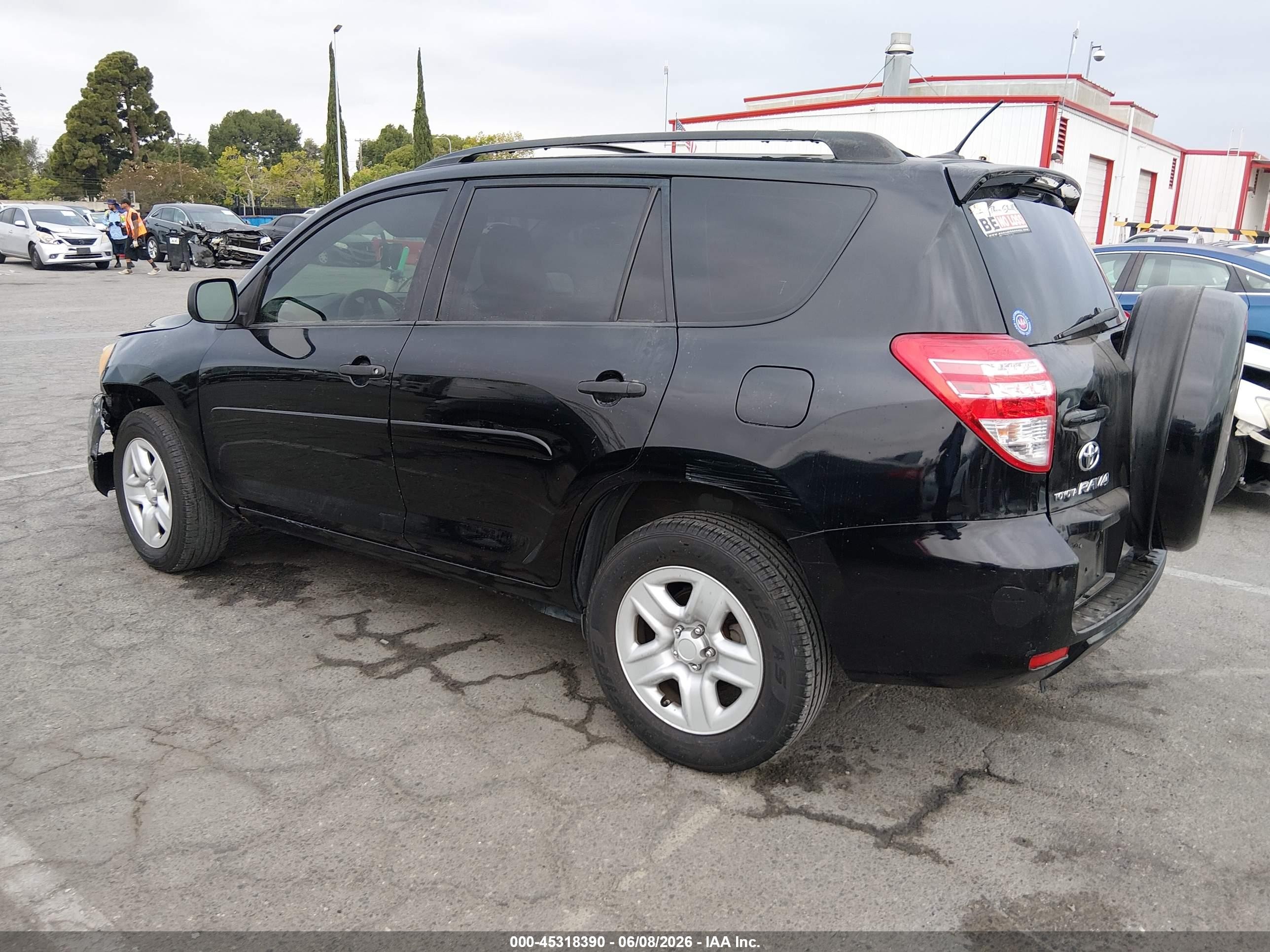 2010 Toyota Rav4   Black vin: JTMZF4DV9AD028408