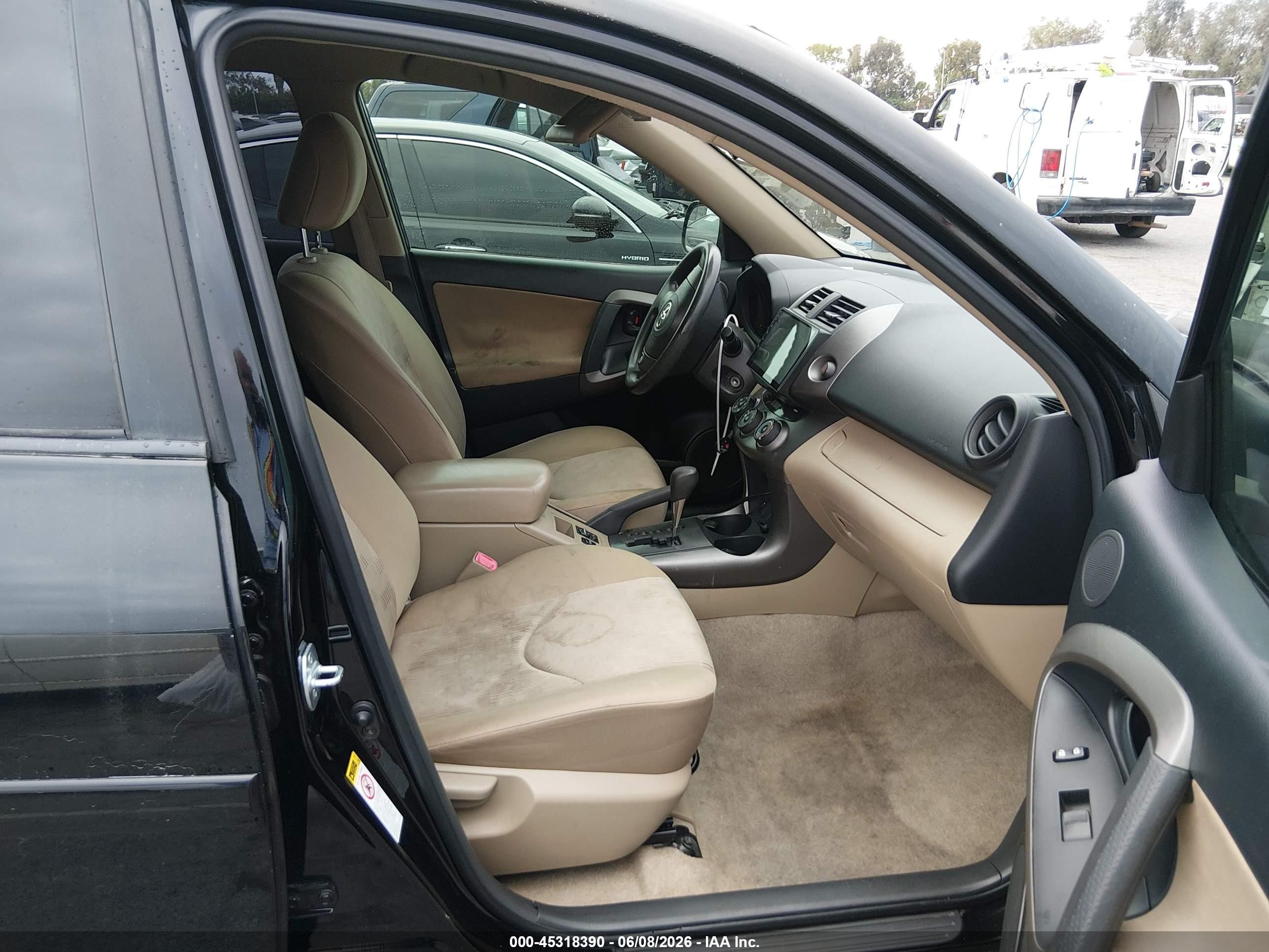 2010 Toyota Rav4   Black vin: JTMZF4DV9AD028408