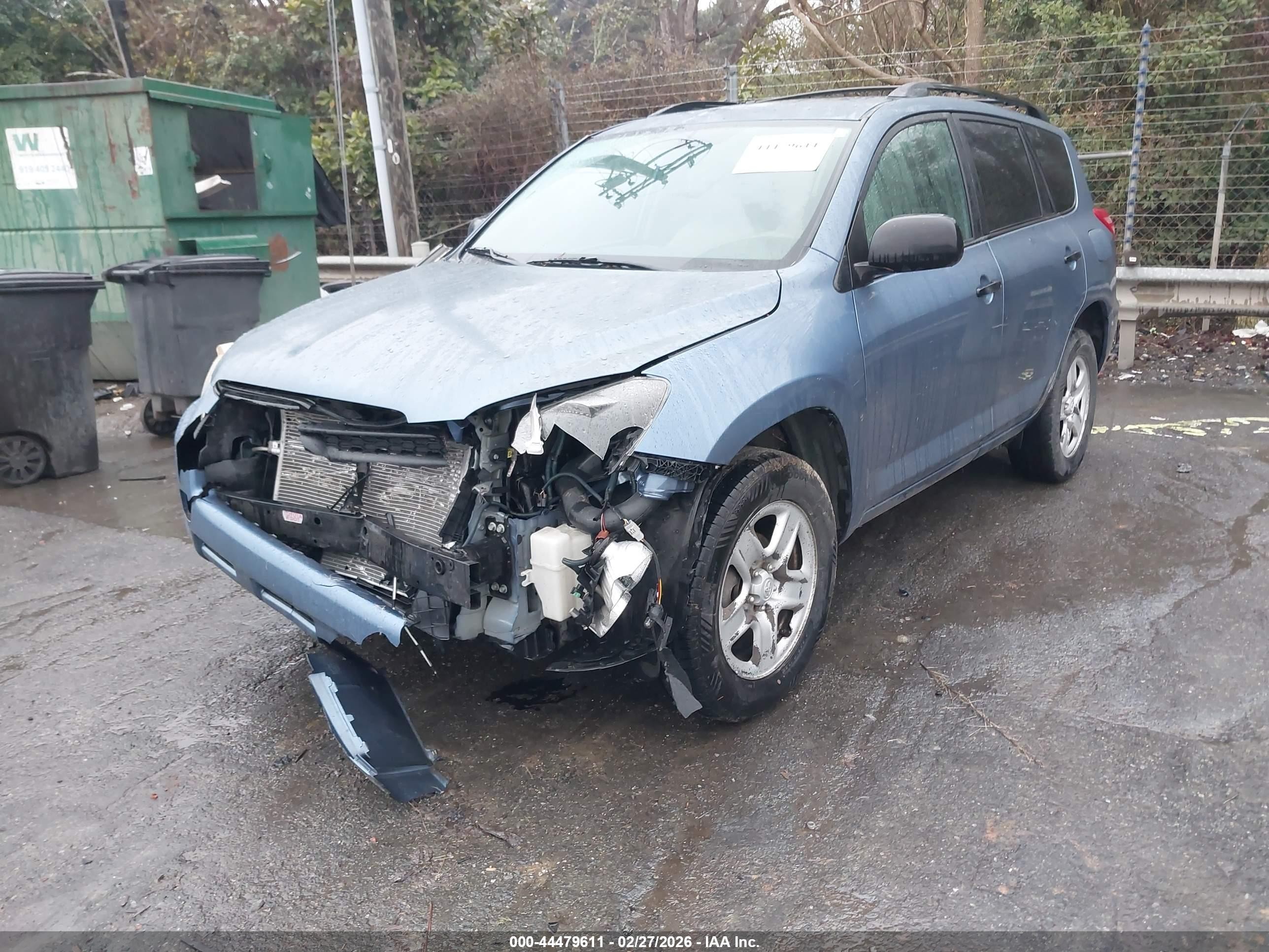 2011 Toyota Rav4   Blue vin: JTMZF4DV9BD030015