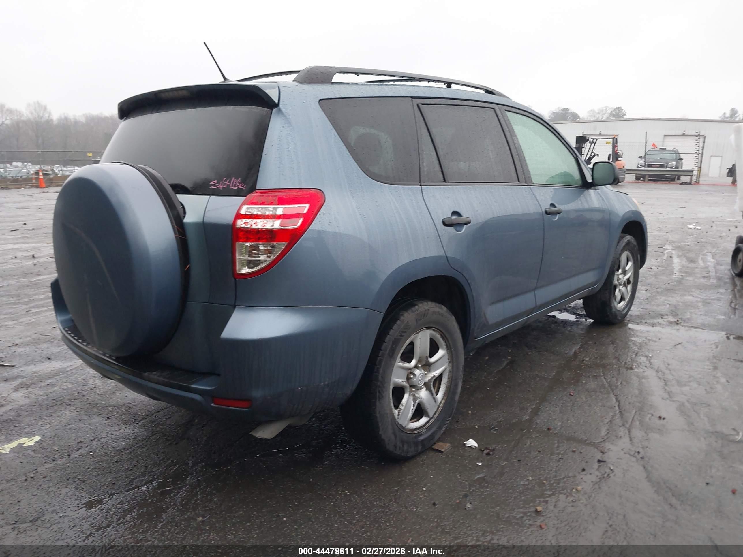 2011 Toyota Rav4   Blue vin: JTMZF4DV9BD030015