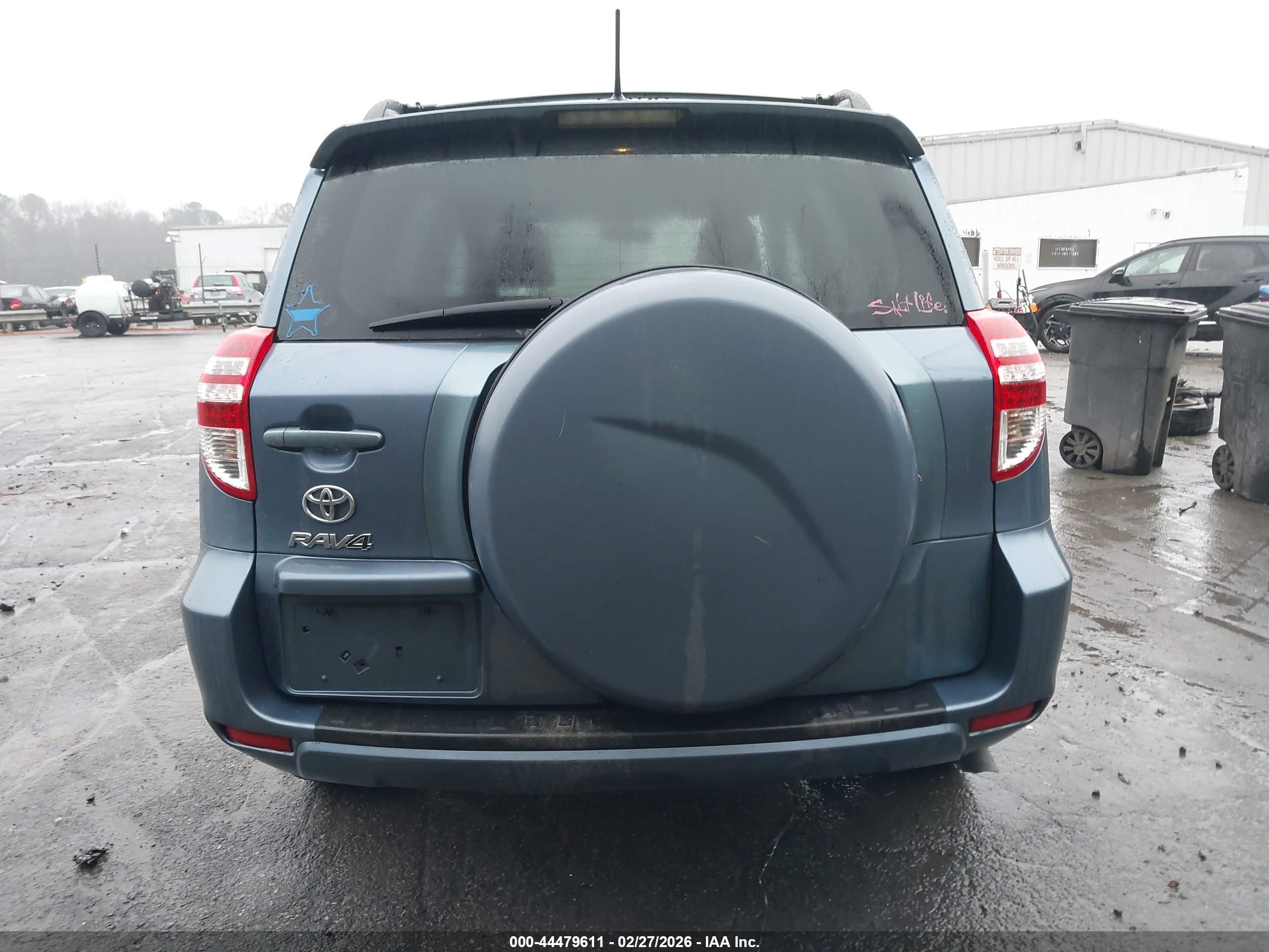 2011 Toyota Rav4   Blue vin: JTMZF4DV9BD030015