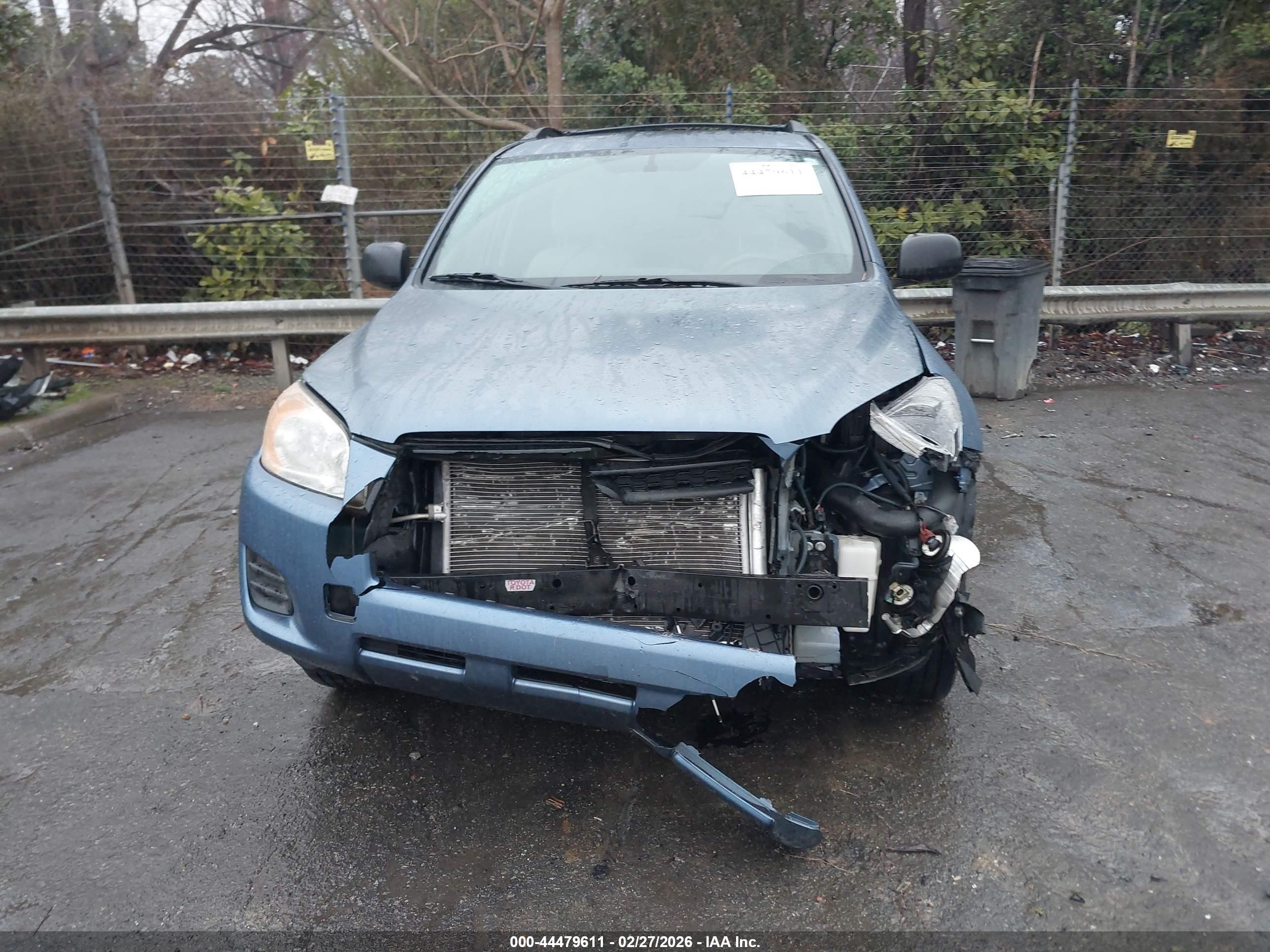 2011 Toyota Rav4   Blue vin: JTMZF4DV9BD030015