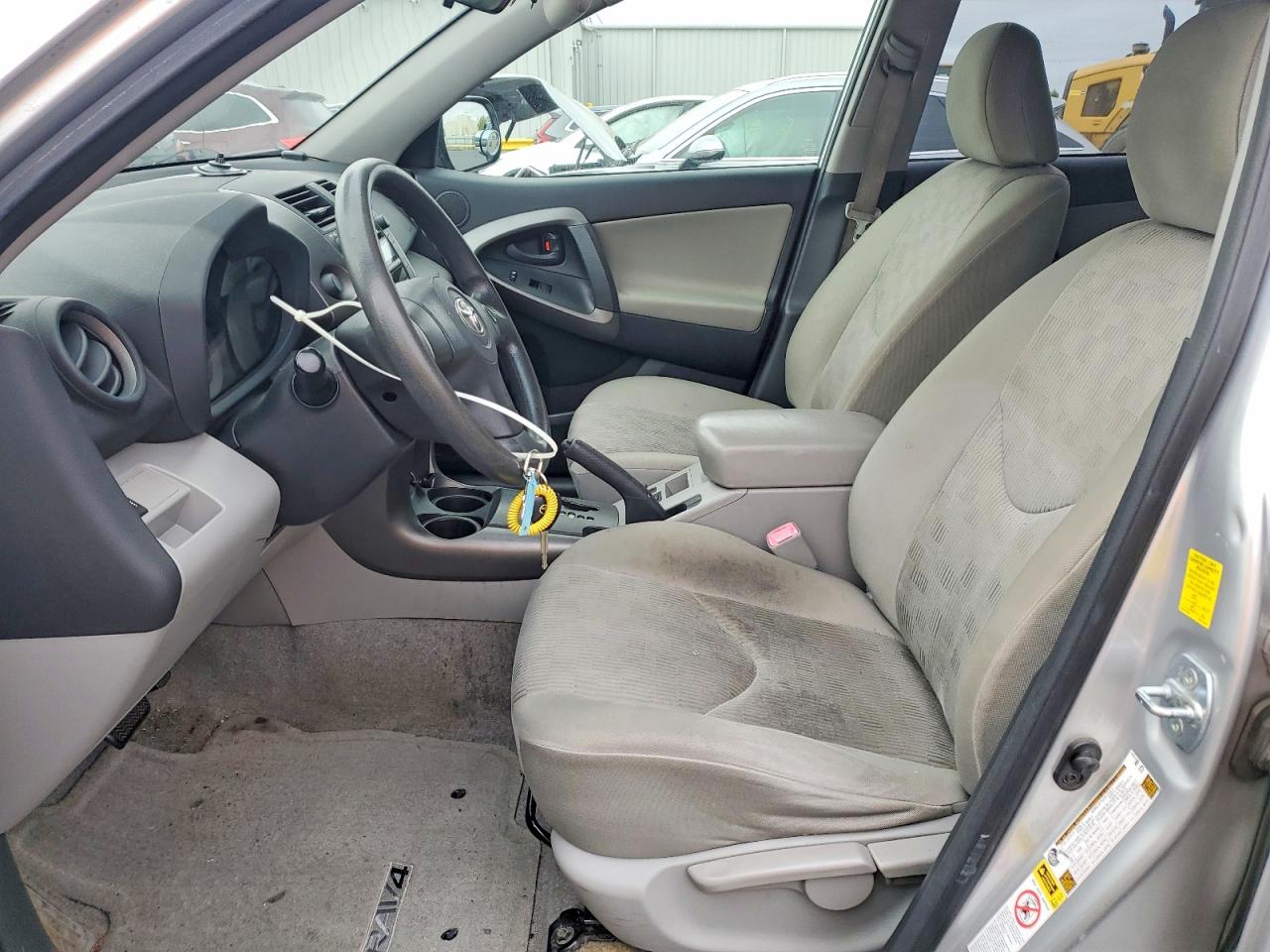 2010 Toyota Rav4 Base Silver vin: JTMZF4DVXA5016682