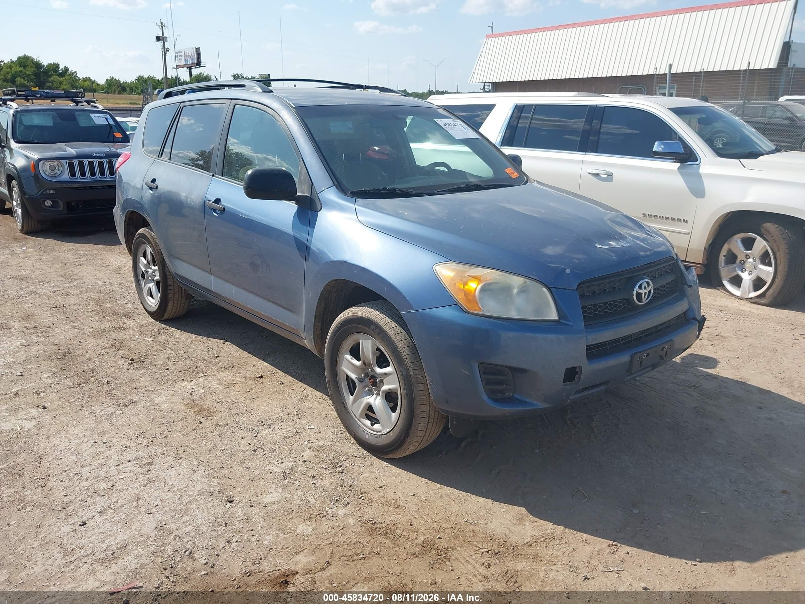 2010 Toyota Rav4   Blue vin: JTMZF4DVXA5027052