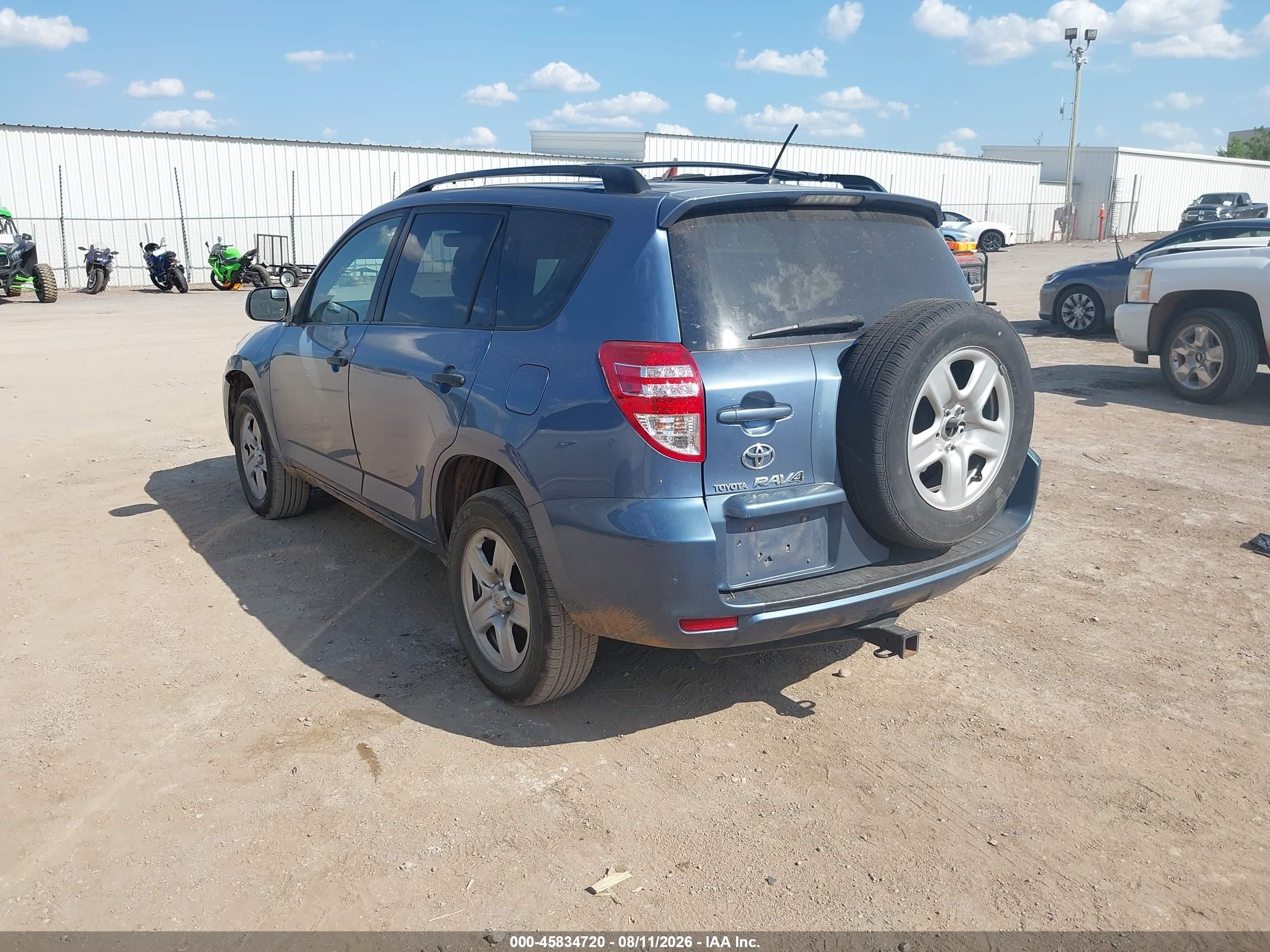 2010 Toyota Rav4   Blue vin: JTMZF4DVXA5027052