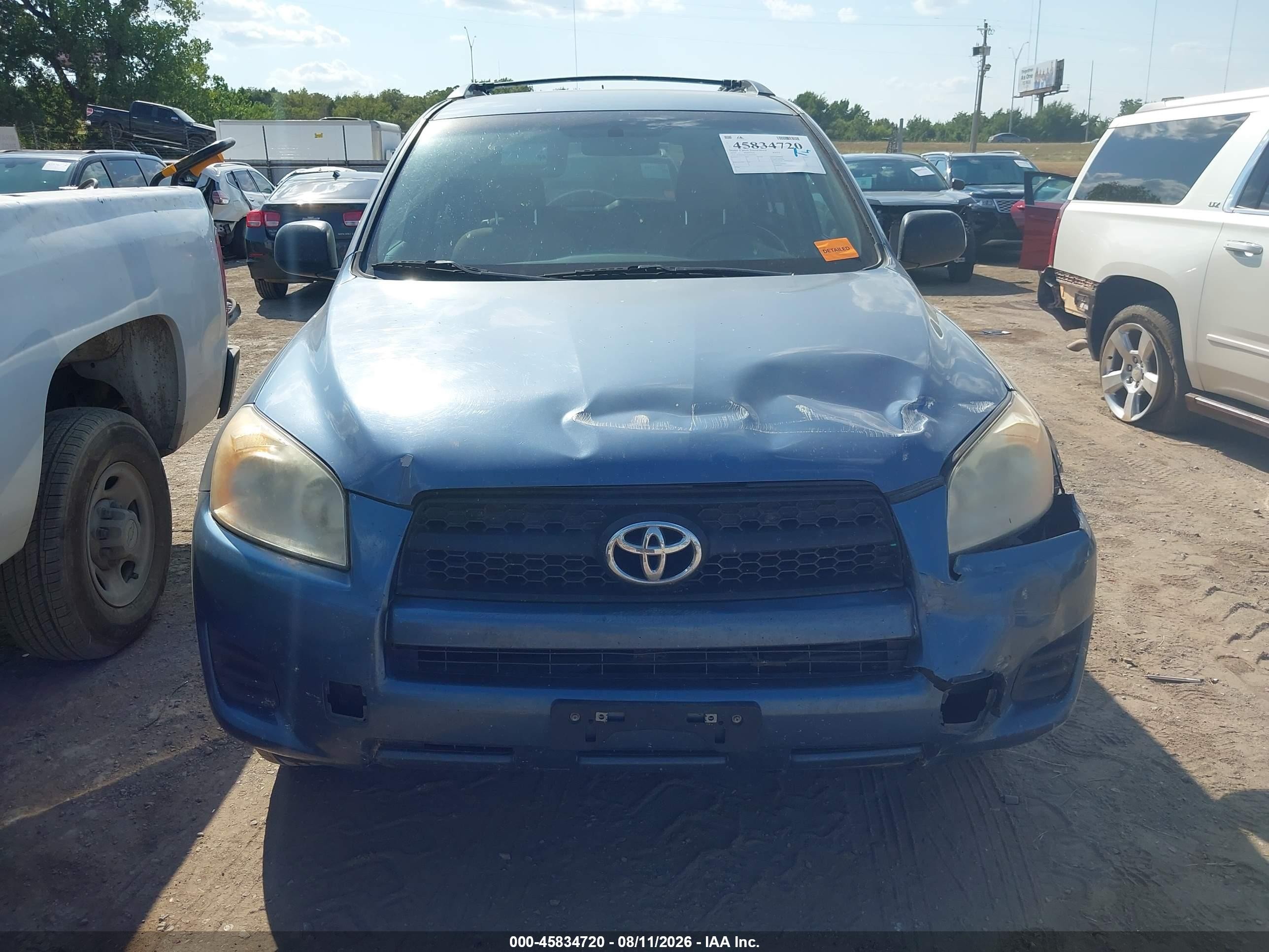 2010 Toyota Rav4   Blue vin: JTMZF4DVXA5027052
