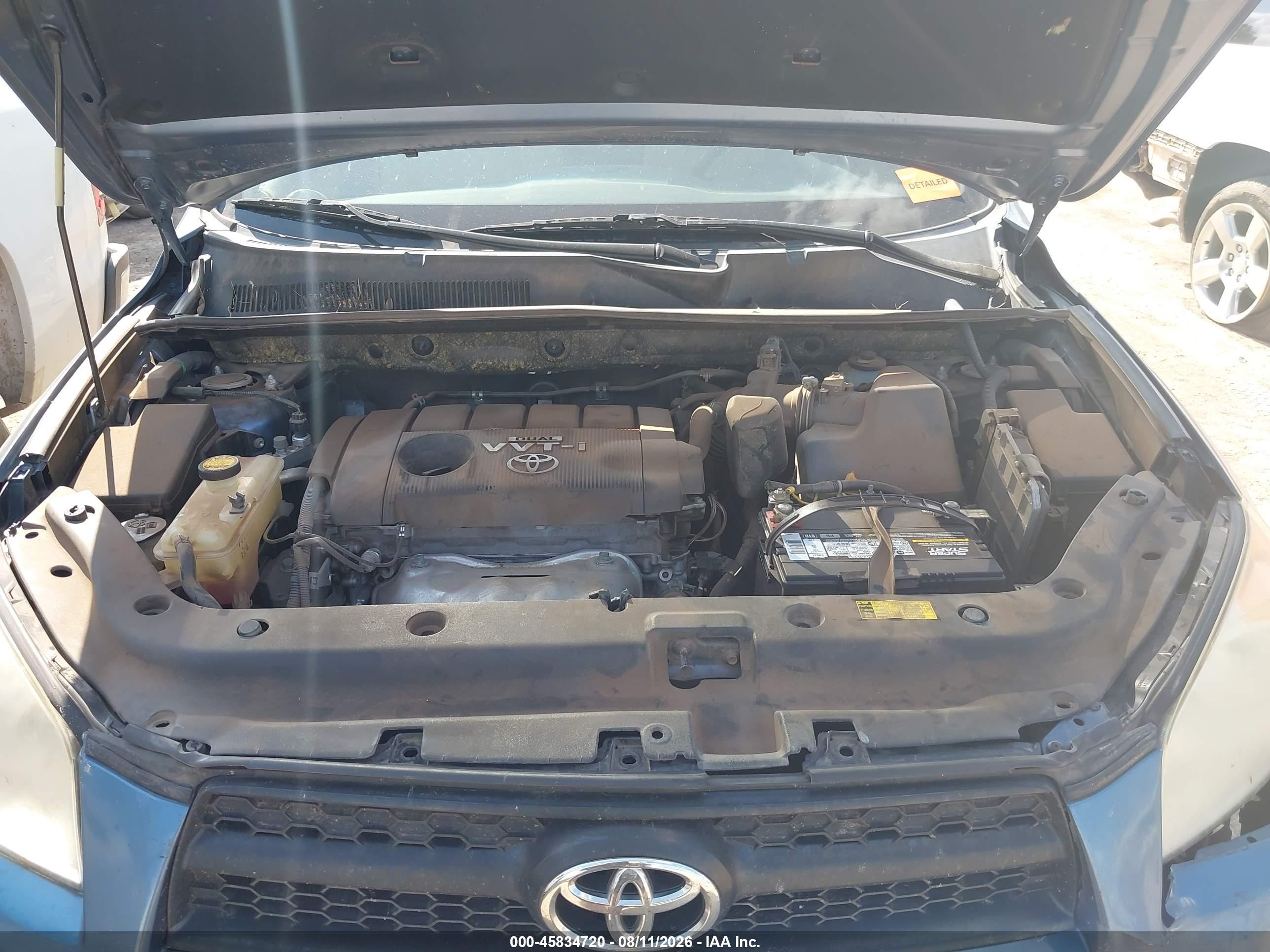 2010 Toyota Rav4   Blue vin: JTMZF4DVXA5027052