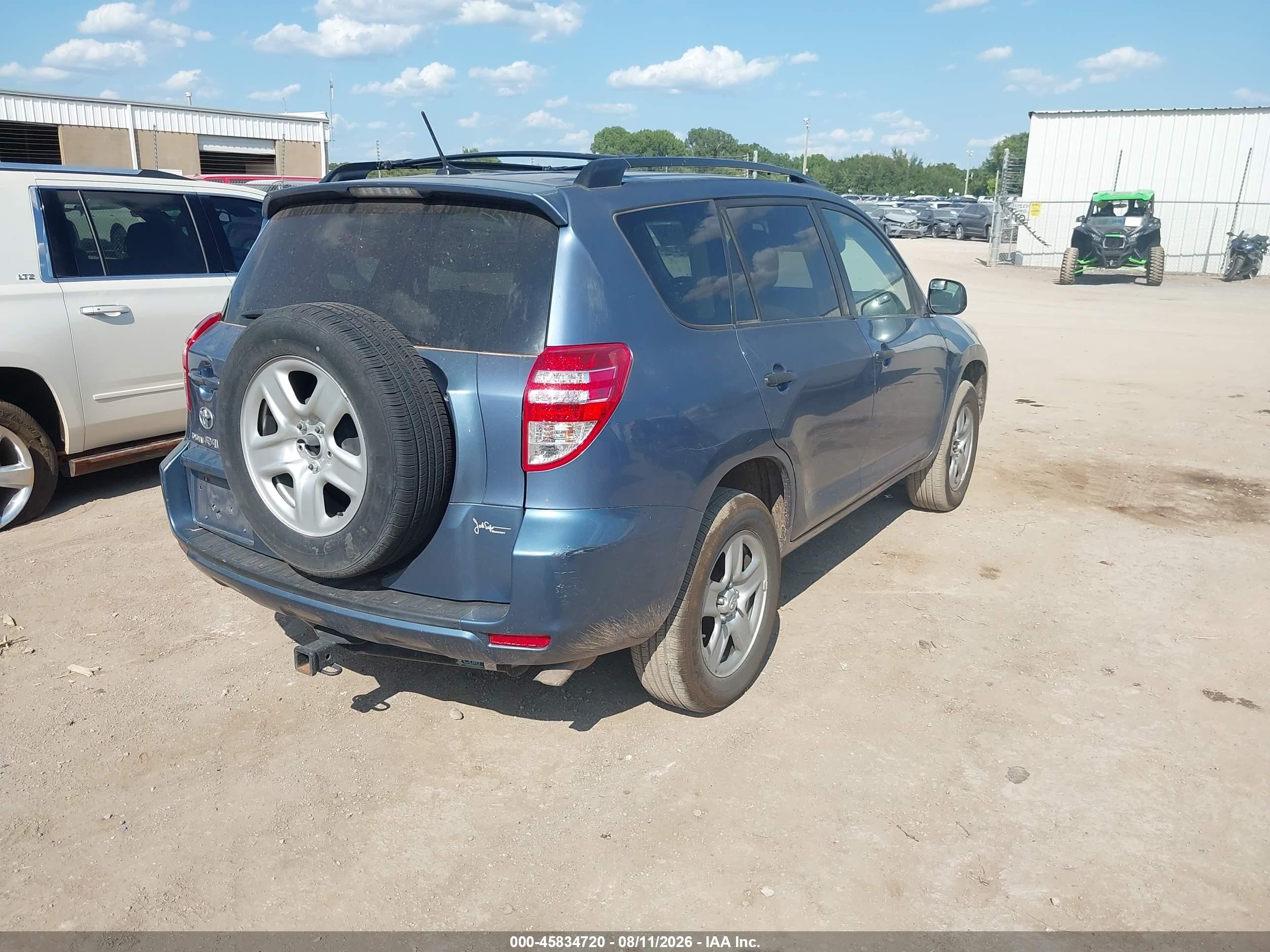 2010 Toyota Rav4   Blue vin: JTMZF4DVXA5027052