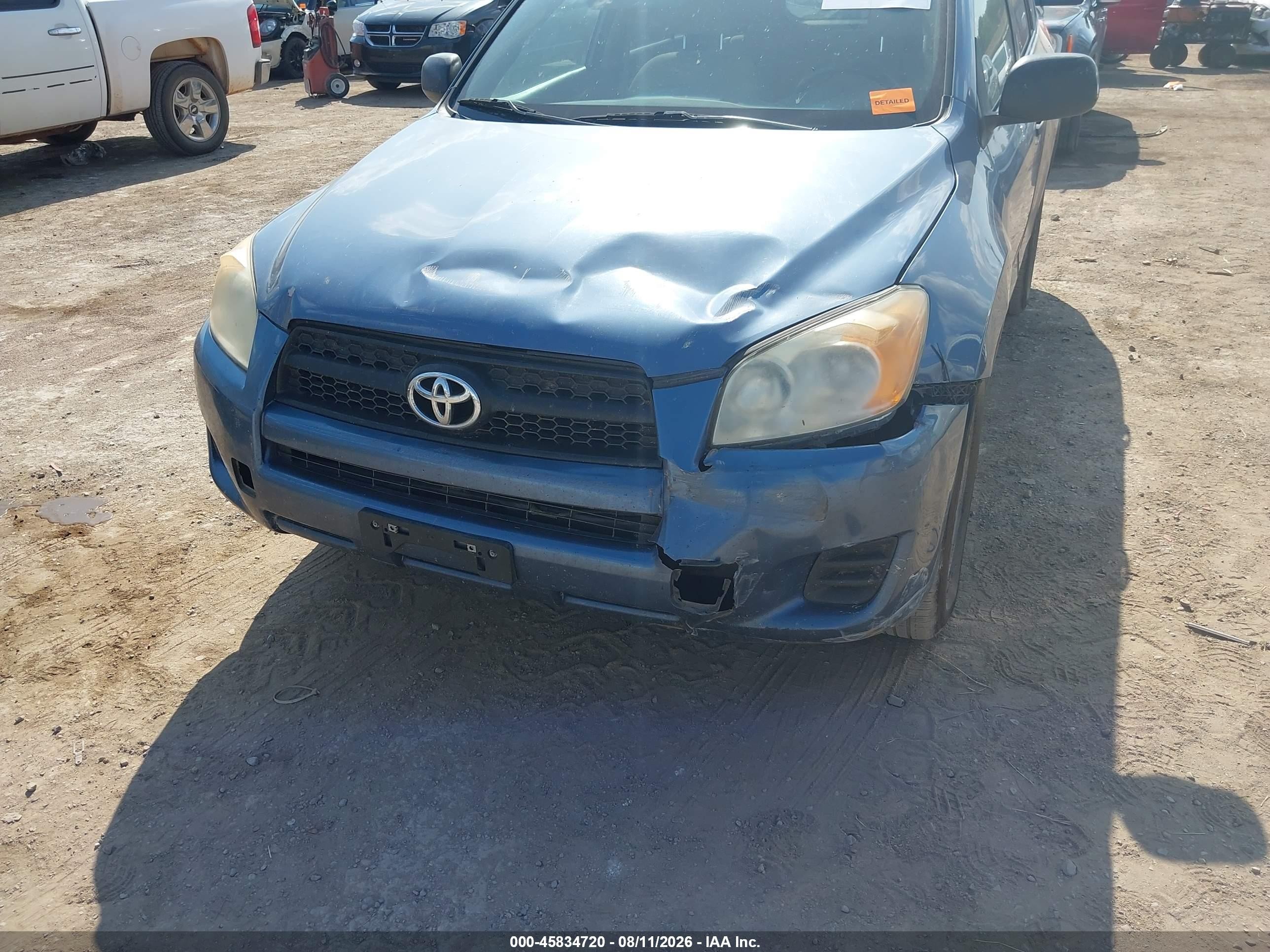 2010 Toyota Rav4   Blue vin: JTMZF4DVXA5027052