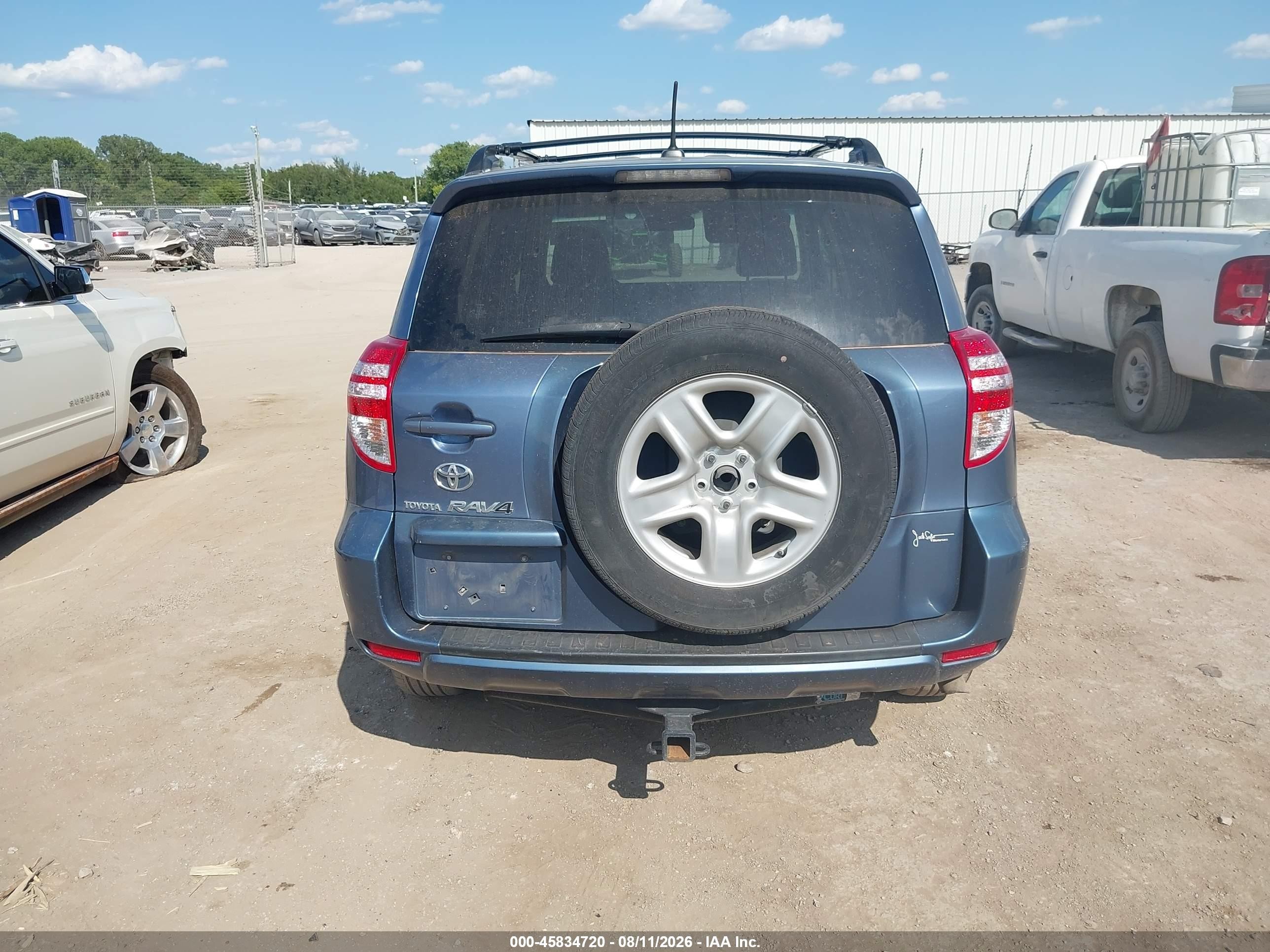 2010 Toyota Rav4   Blue vin: JTMZF4DVXA5027052