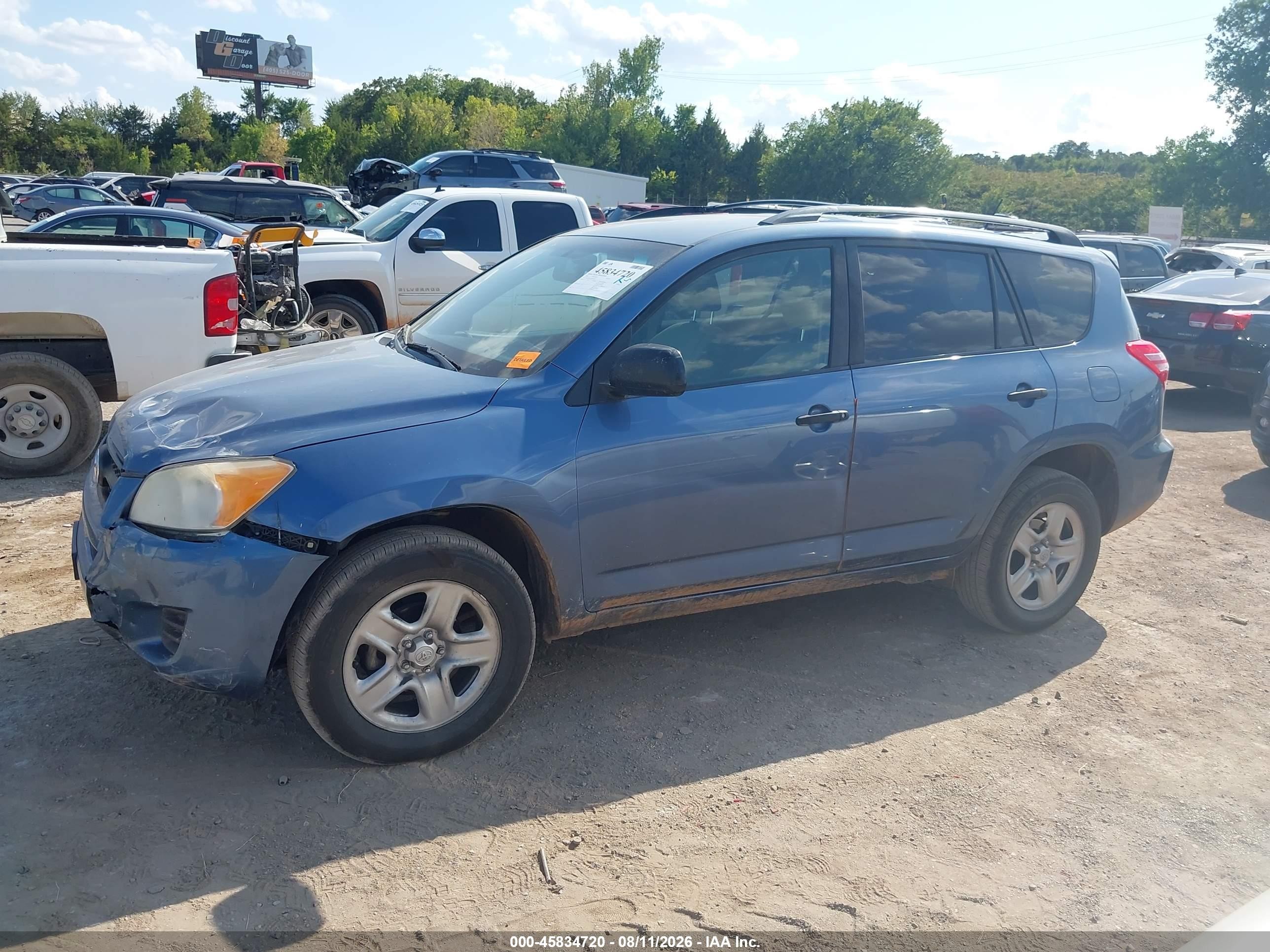 2010 Toyota Rav4   Blue vin: JTMZF4DVXA5027052