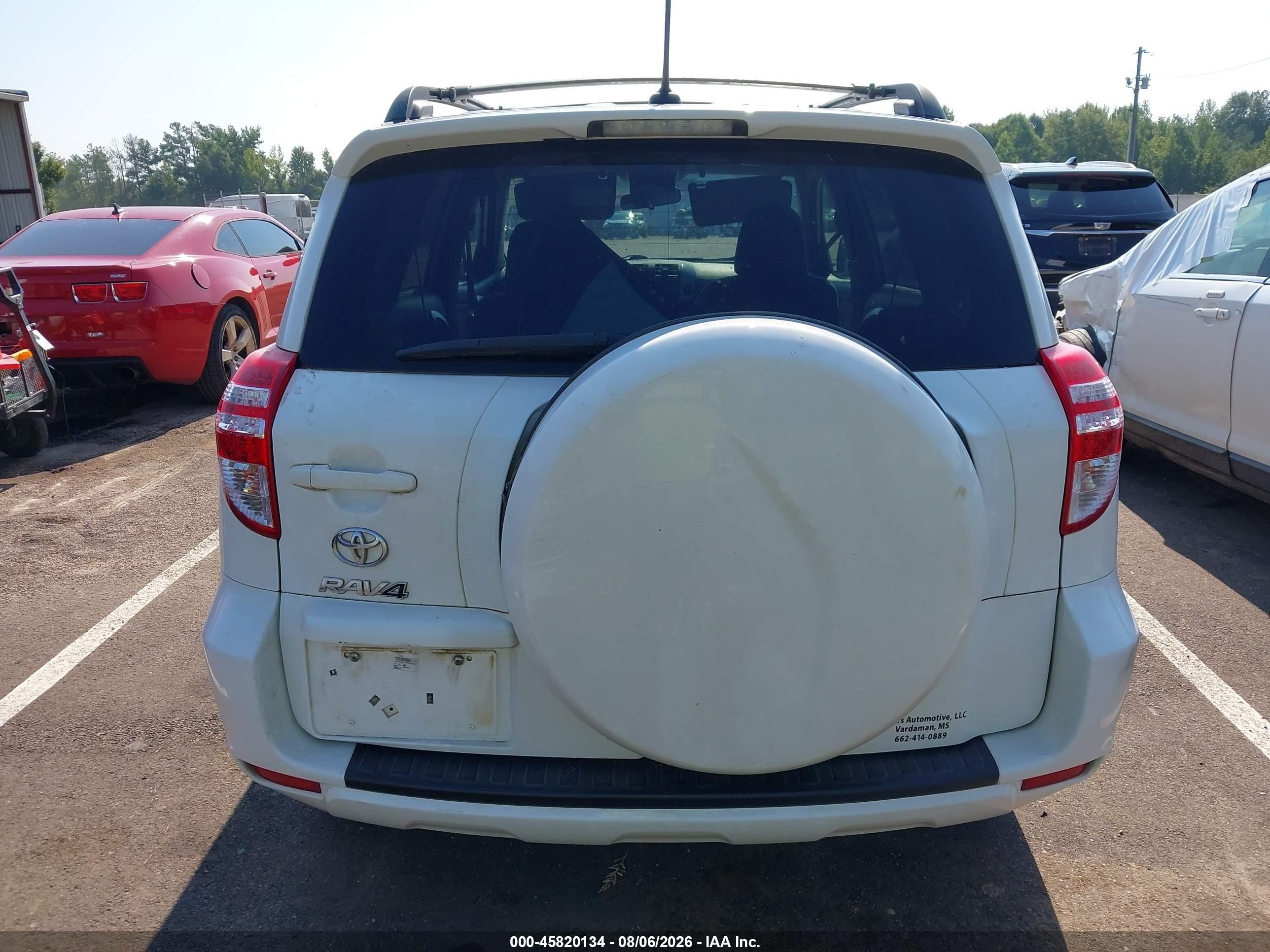 2011 Toyota Rav4   Белый vin: JTMZF4DVXB5035511