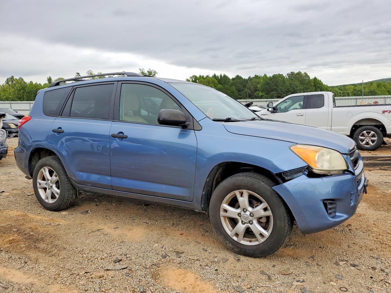 2011 Toyota Rav4 Base Blue vin: JTMZF4DVXB5039591