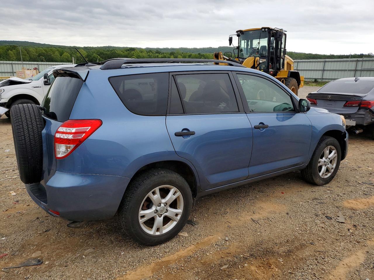 2011 Toyota Rav4 Base Blue vin: JTMZF4DVXB5039591