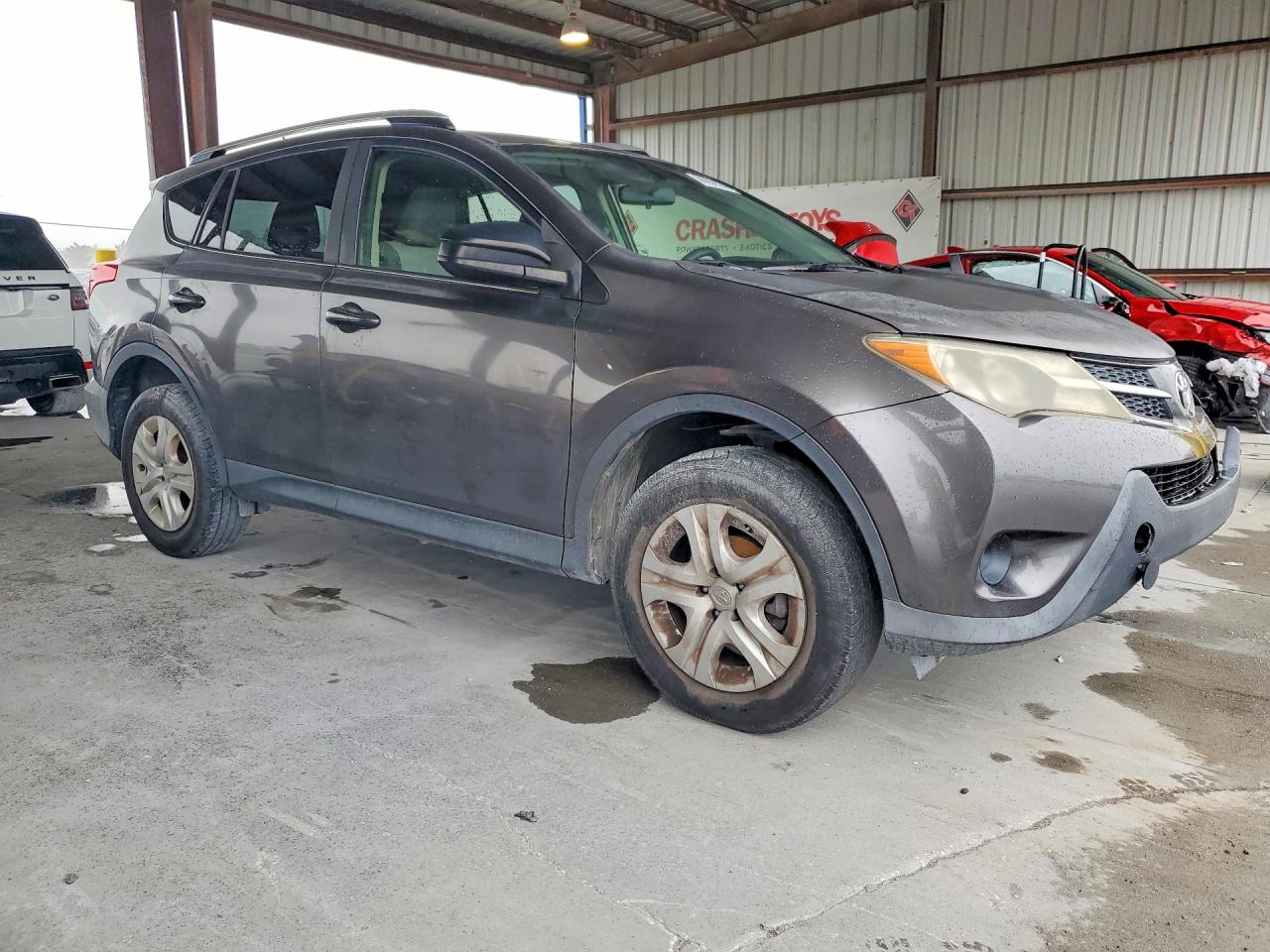 2013 Toyota Rav4 Le Gray vin: JTMZFREV0D5016691