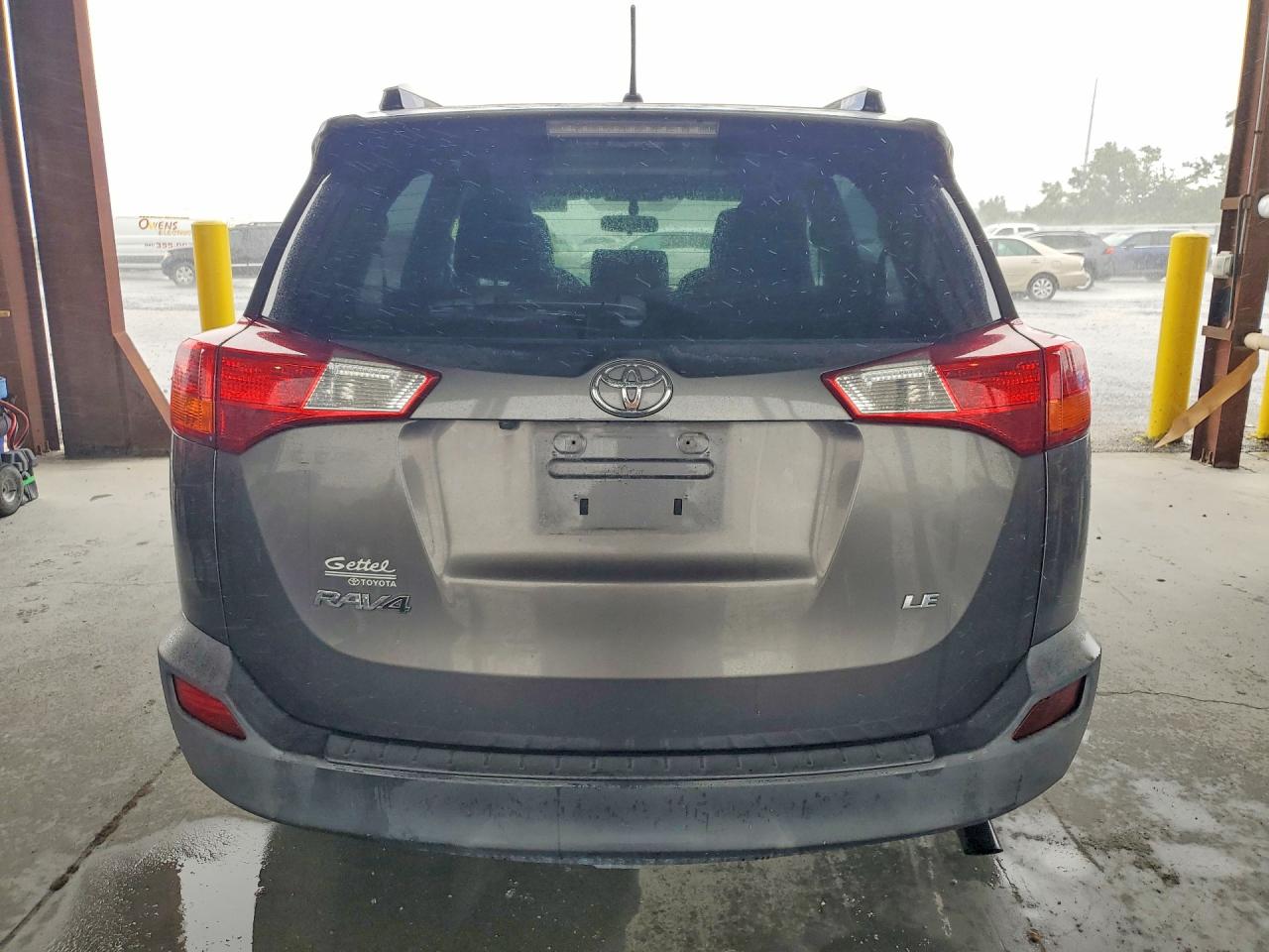 2013 Toyota Rav4 Le Gray vin: JTMZFREV0D5016691