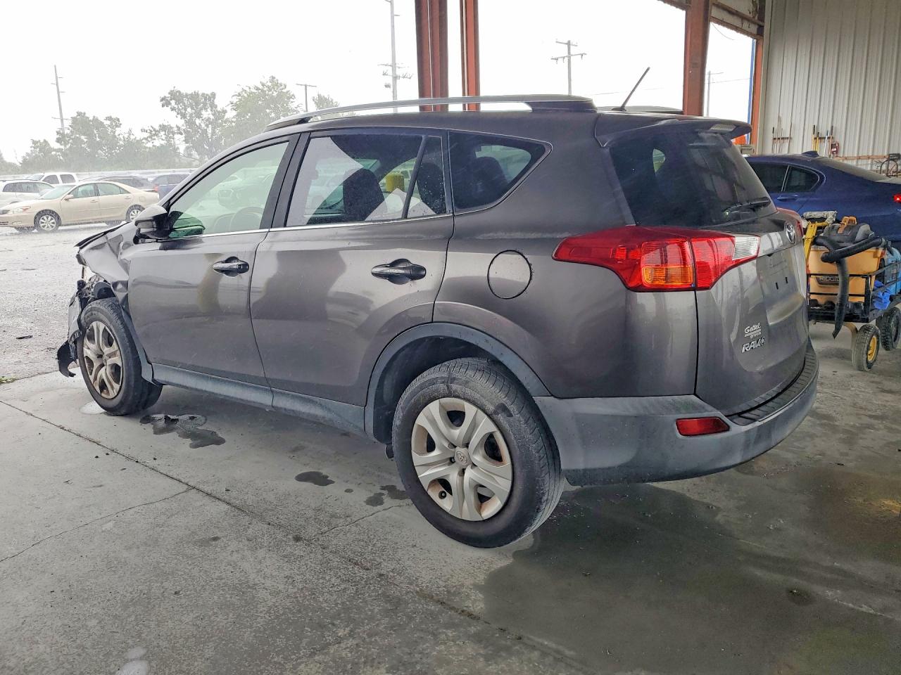 2013 Toyota Rav4 Le Gray vin: JTMZFREV0D5016691