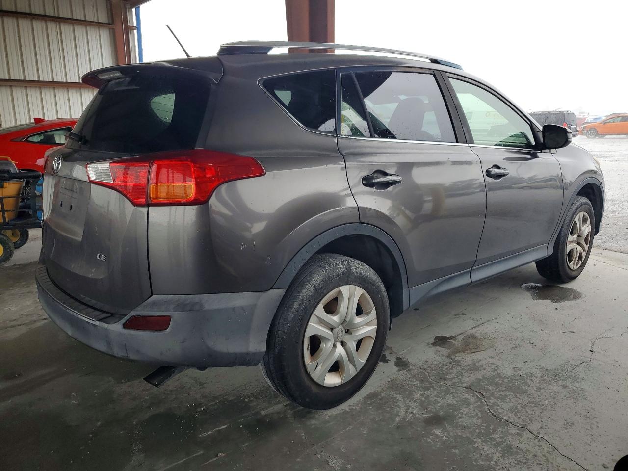 2013 Toyota Rav4 Le Gray vin: JTMZFREV0D5016691