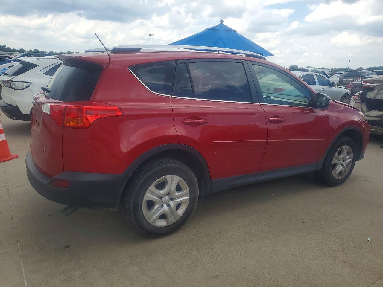 2014 Toyota Rav4 Le Red vin: JTMZFREV0ED031280