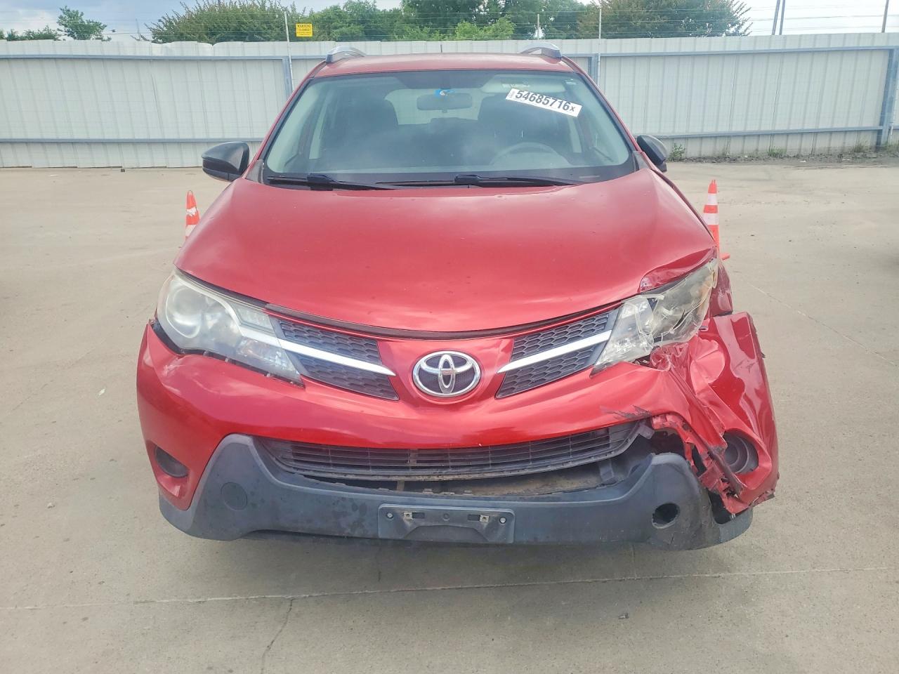 2014 Toyota Rav4 Le Red vin: JTMZFREV0ED031280